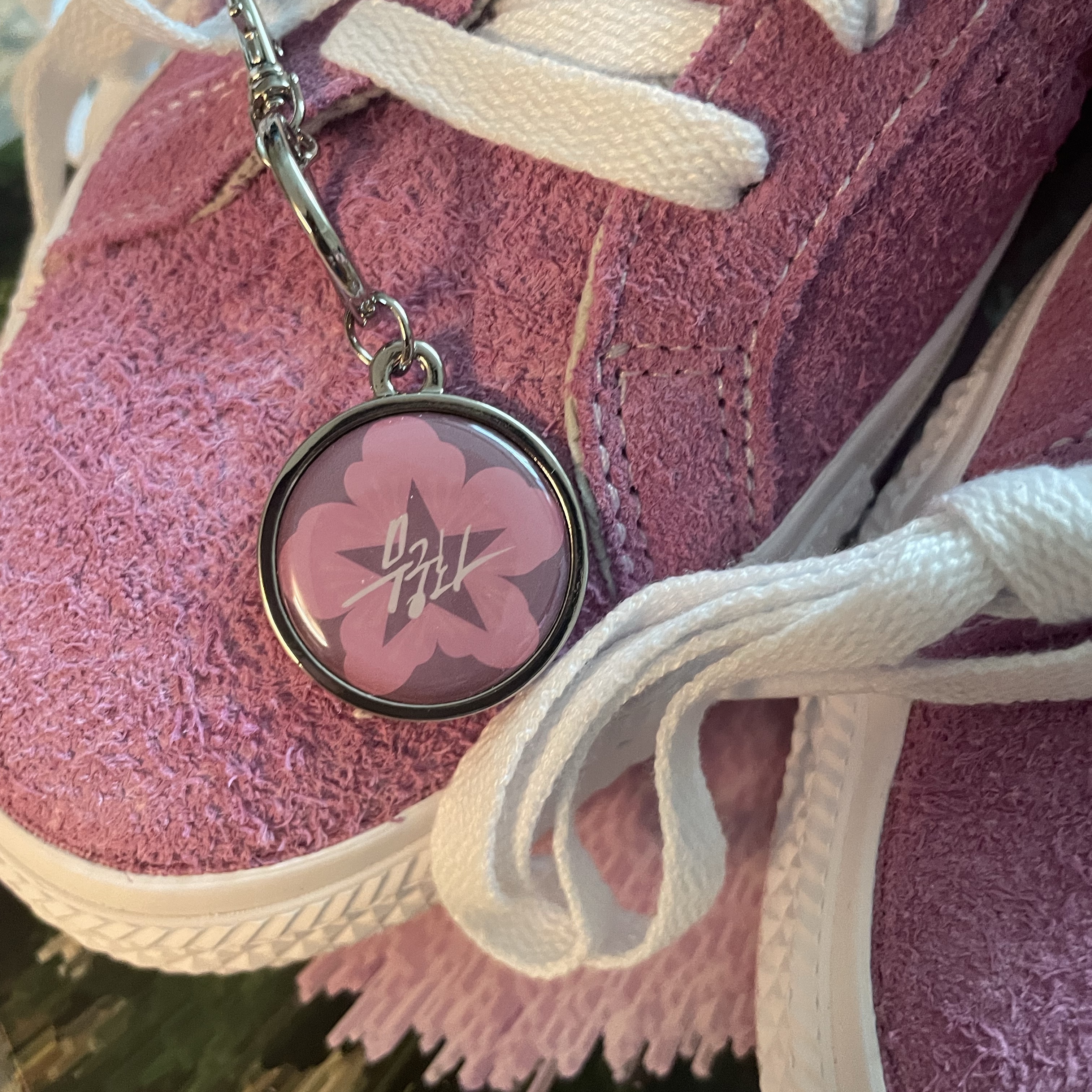 Converse One Star Pro Flower Light Orchid 착용 스타일 - 4