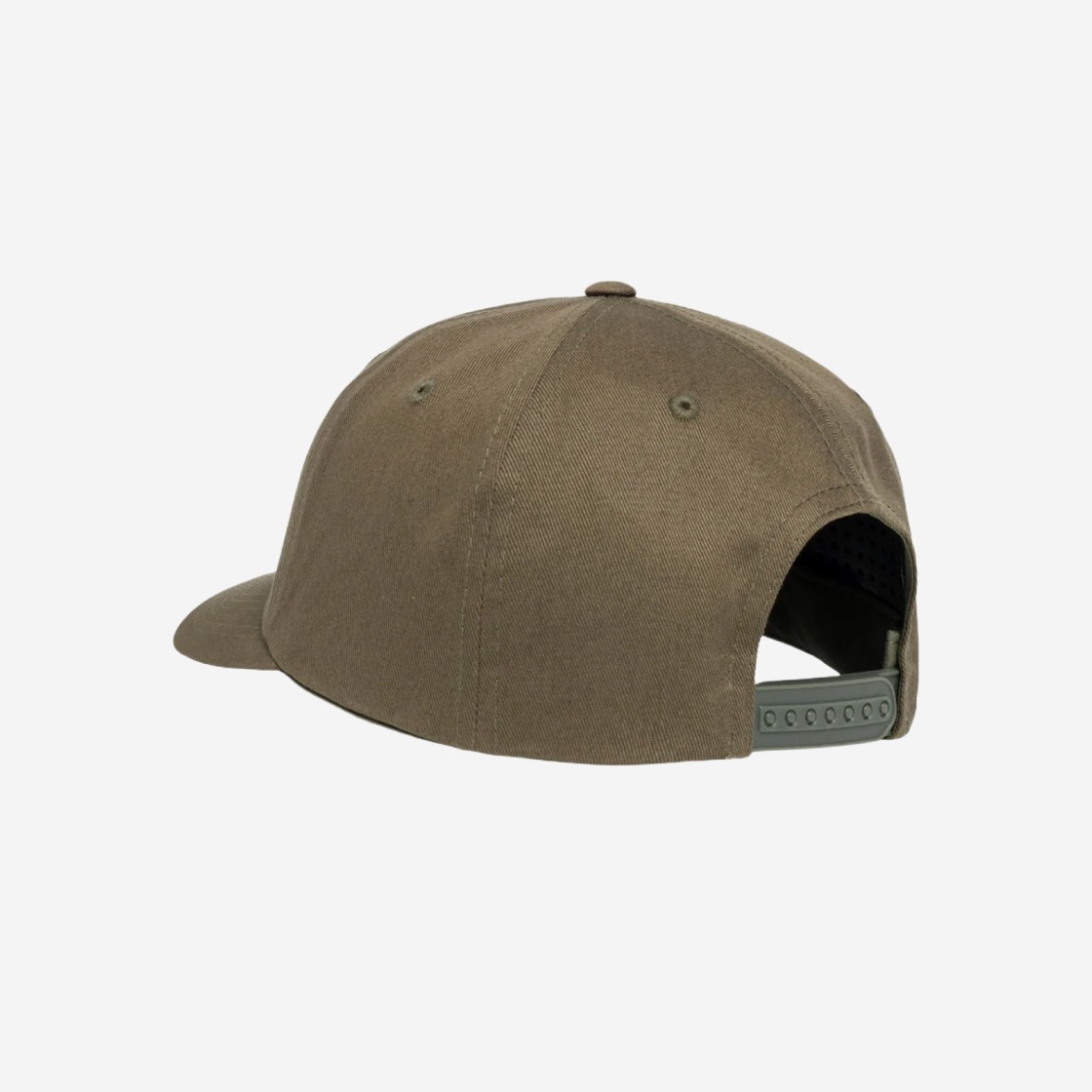 Stussy Low Profile Big Basic Snapback Light Olive 상세 이미지 3