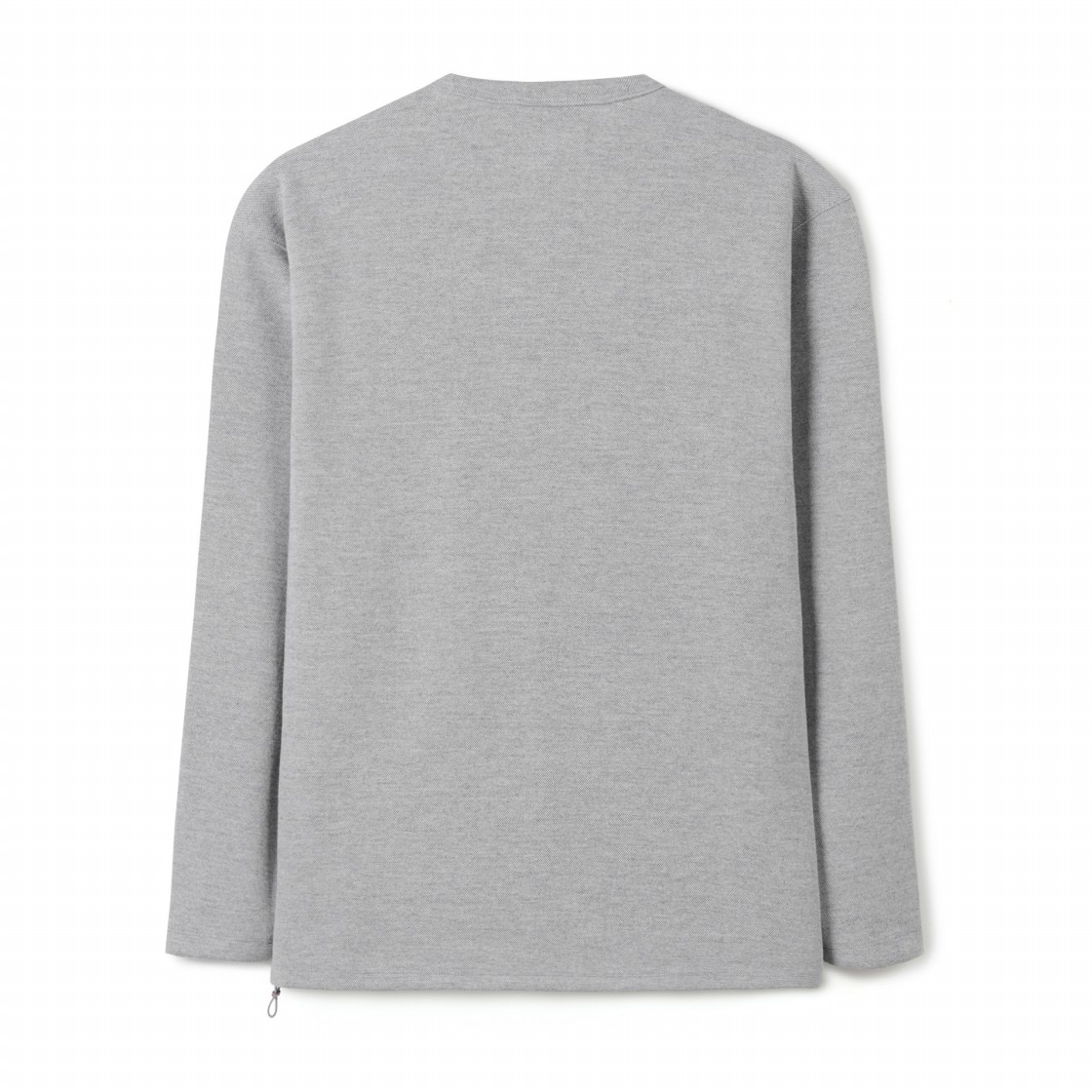 시리즈 투톤 조직 긴팔티 그레이(SERIES Two Tone Tissue Long Sleeve T Shirt Gray) - 3
