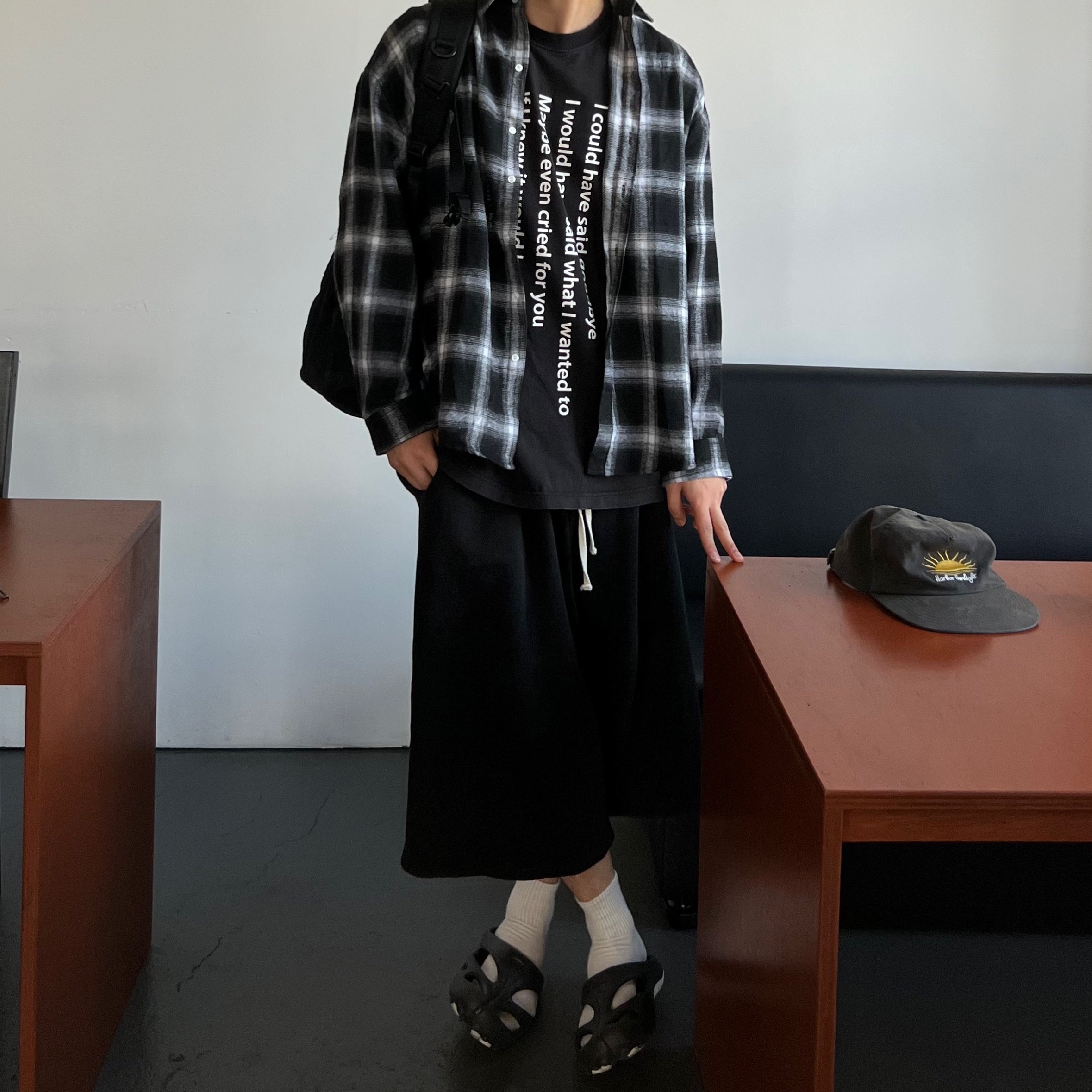 Keen Shanti Black Dawn Blue 착용 스타일 - 3