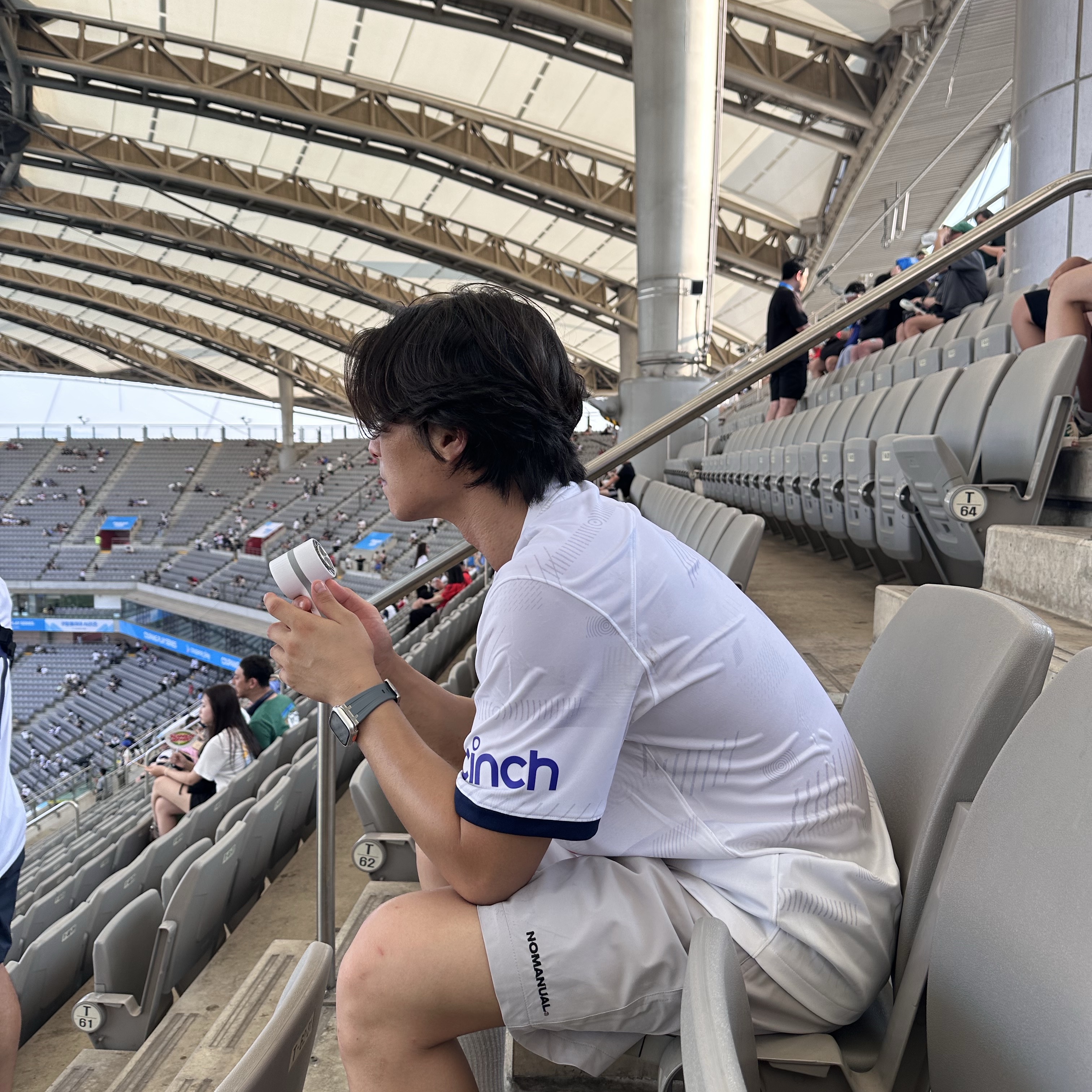 Nike Tottenham Hotspur 2023/24 Dri-Fit Stadium Home Jersey White (Non Marking Ver.) 착용 스타일 - 2