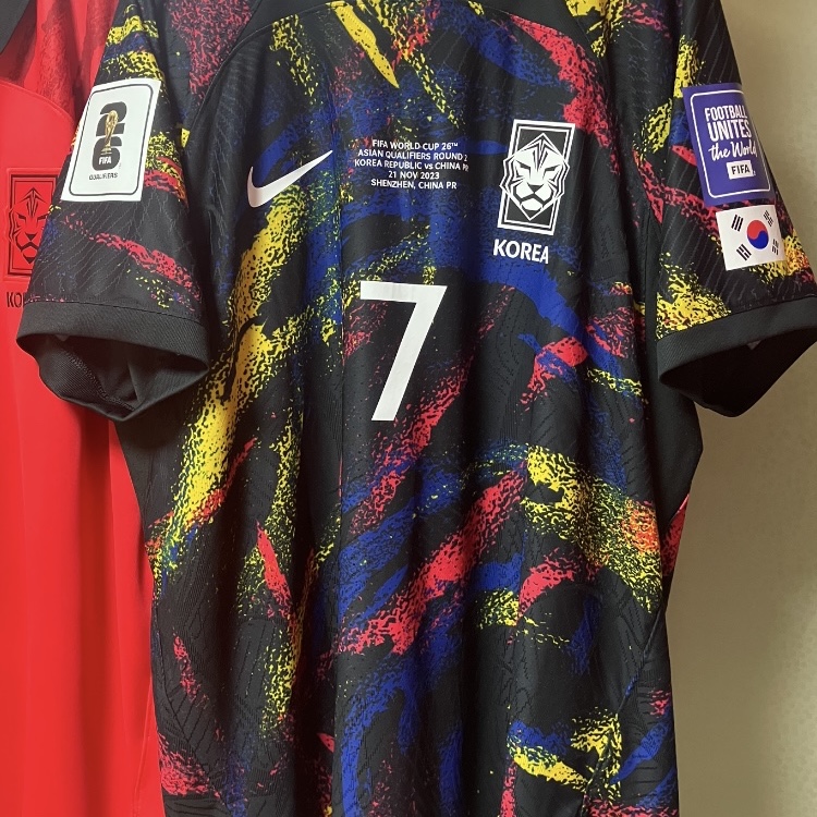 Nike Korea Dri-Fit Stadium Away SS Jersey Black - Asia (Non Marking Ver.) 착용 스타일