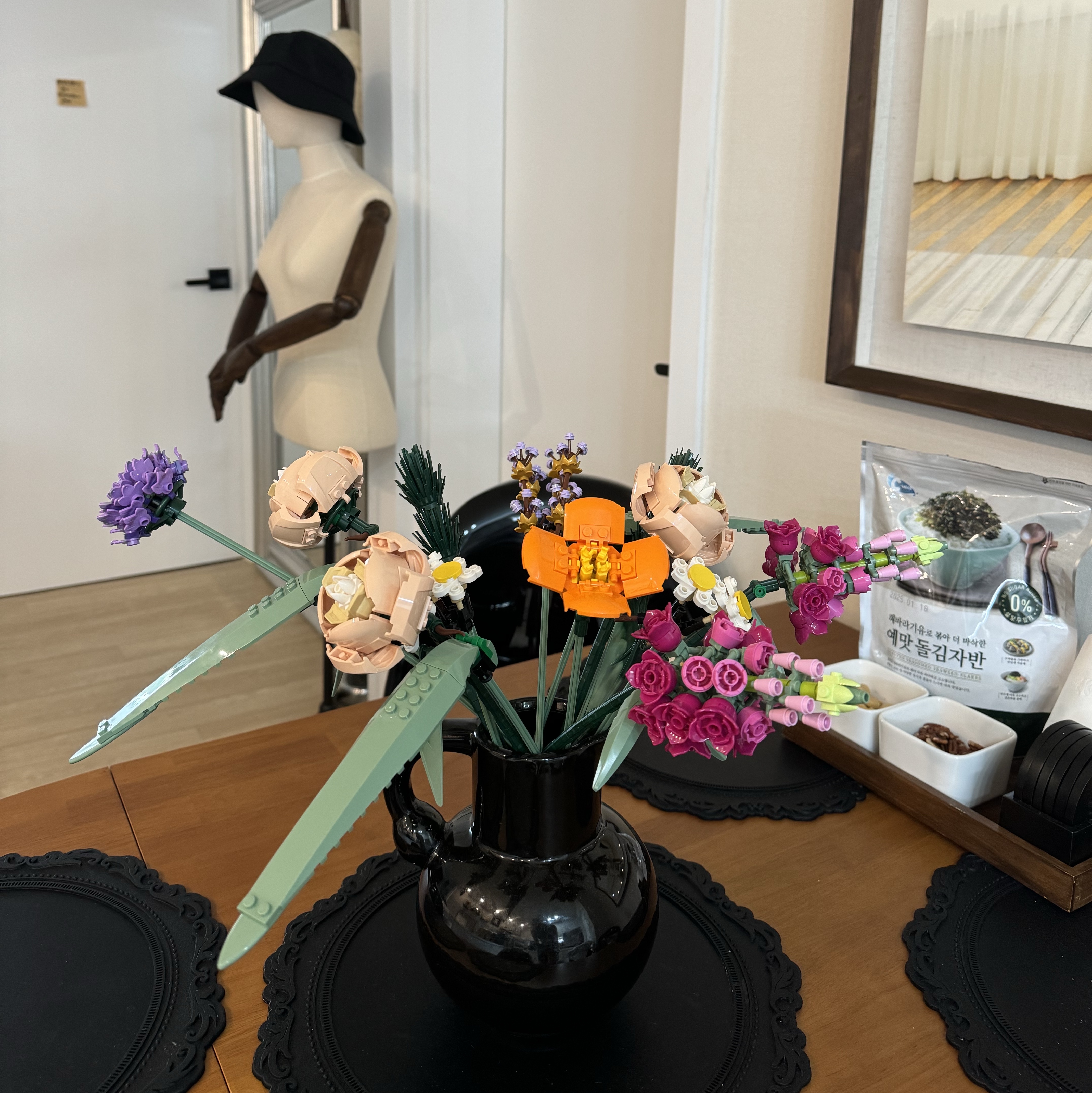 Lego Flower Bouquet 착용 스타일