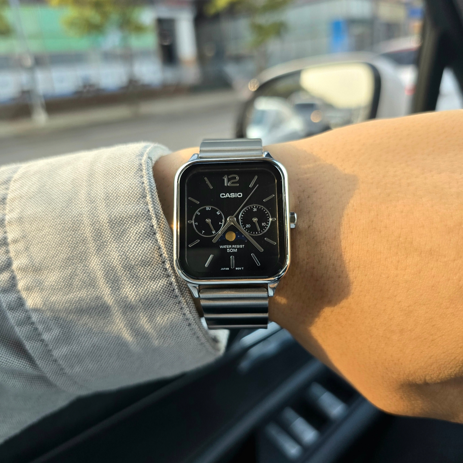 Casio MTP-M305D-1AV 착용 스타일