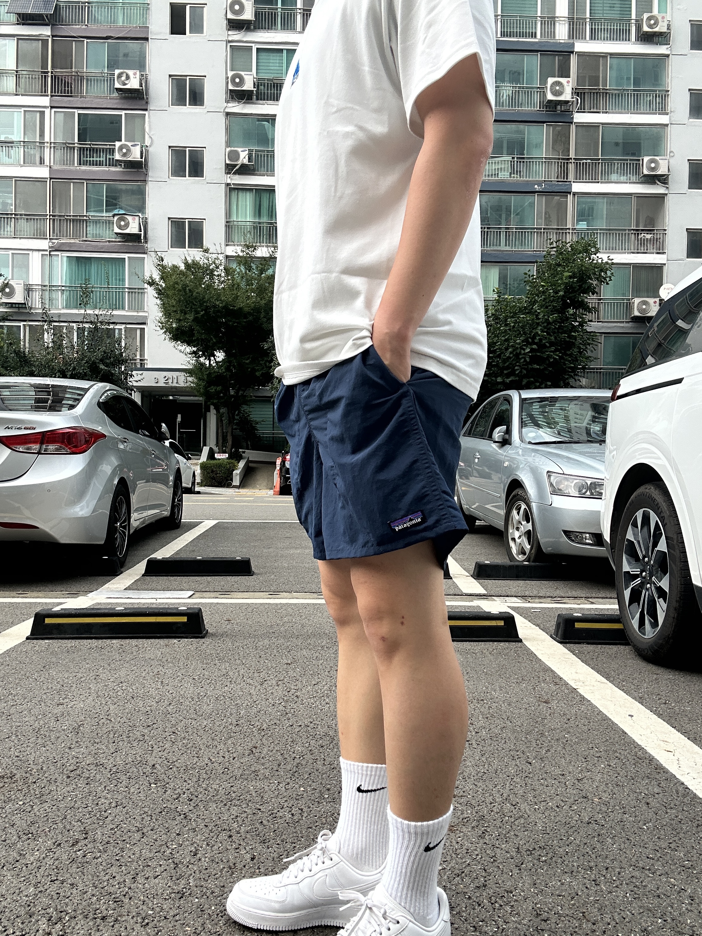 Nike Air Force 1 '07 Fresh White, Nike ACG LBR Lungs T-Shirt Summit White - Asia 착용 스타일 - 2