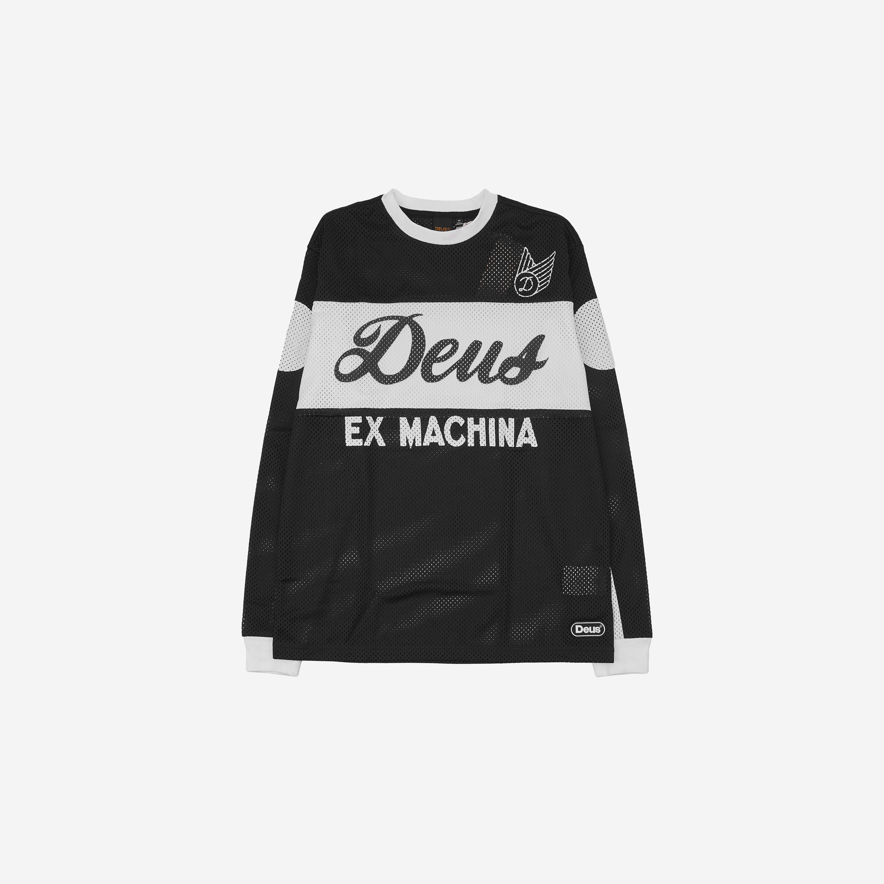 데우스 엑스 마키나 세이버 모토 저지 블랙(Deus Ex Machina Saber Moto Jersey Black)