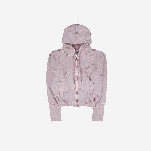 (W) Mischief Balloon Hoodie Washed Pink Brown