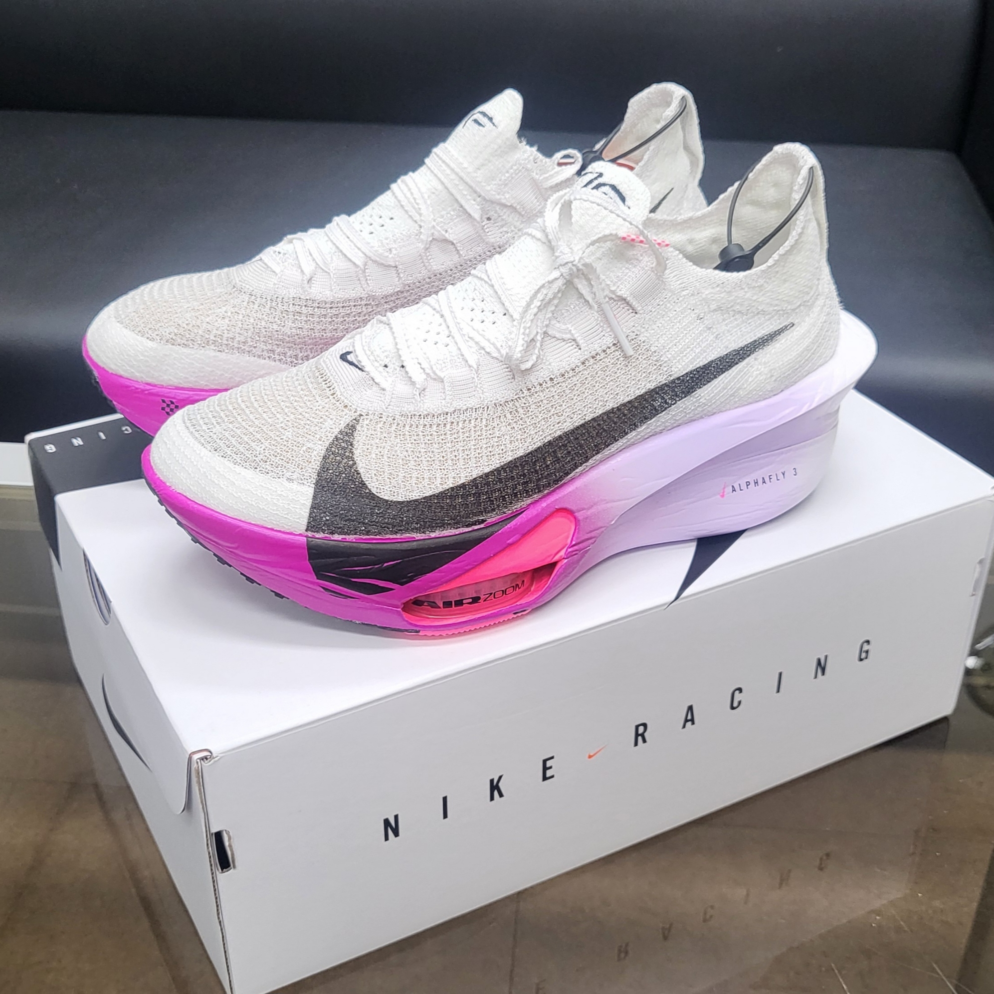 Nike Air Zoom Alphafly Next% 3 Hyper Pink 착용 스타일
