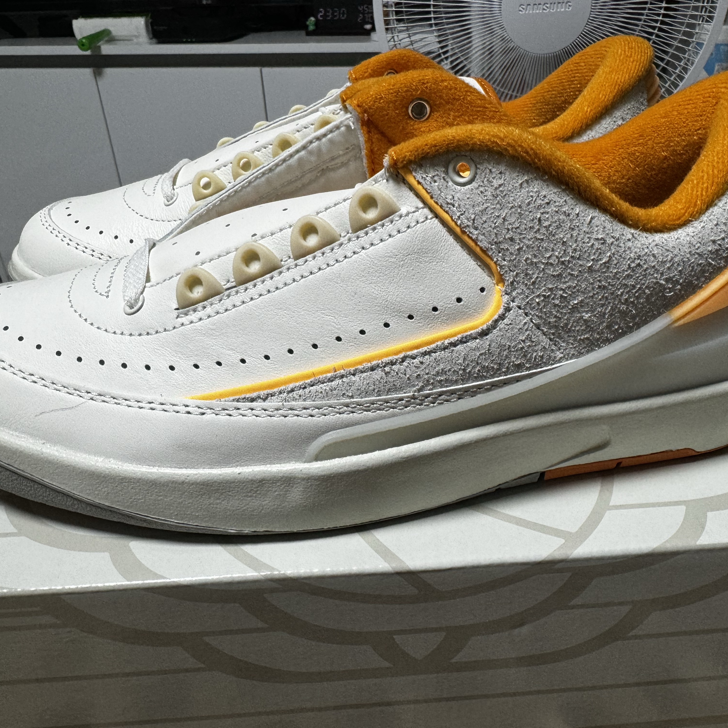 Jordan 2 Retro Low Melon Tint 착용 스타일 - 1
