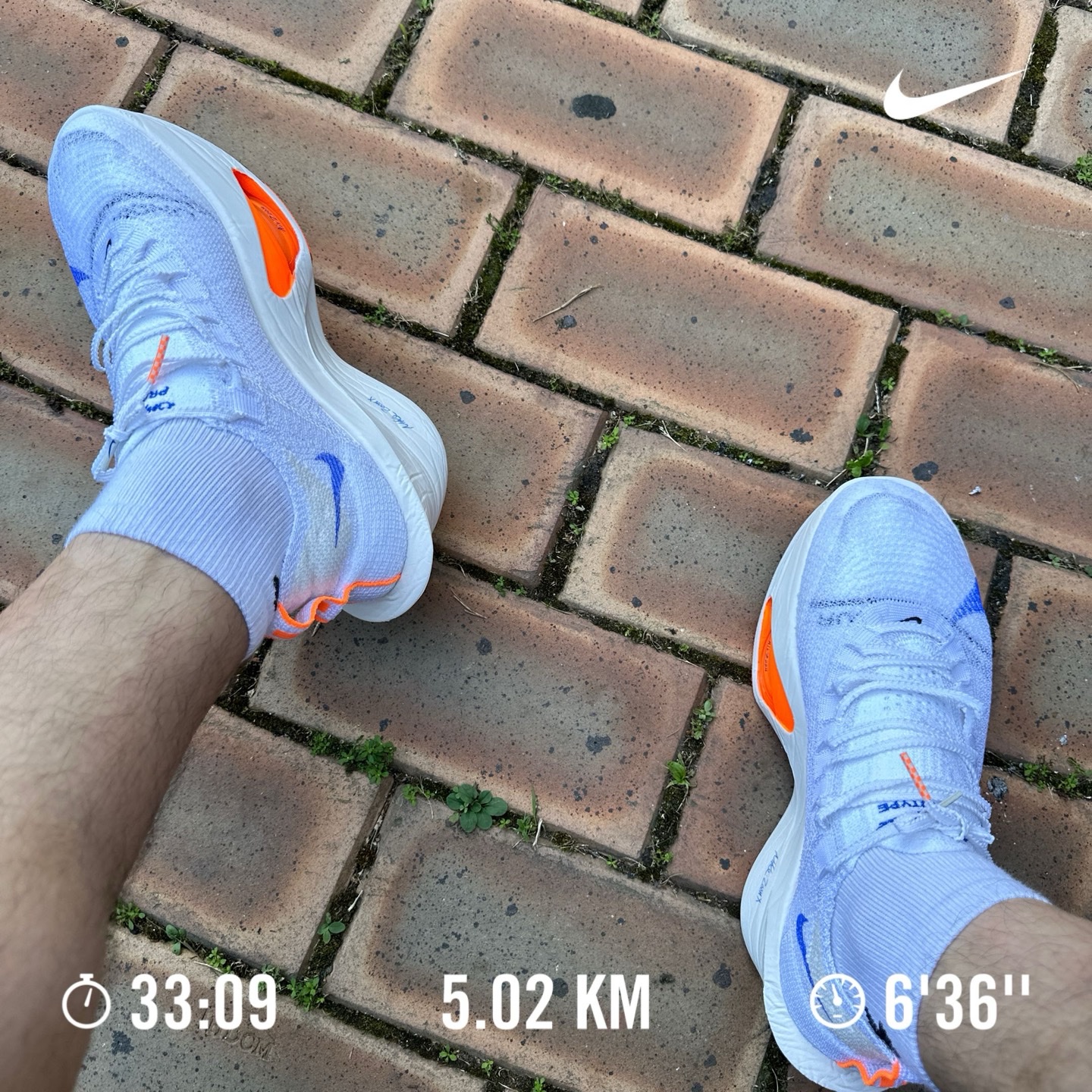 Nike Air Zoom Alphafly Next% 3 Blueprint 착용 스타일