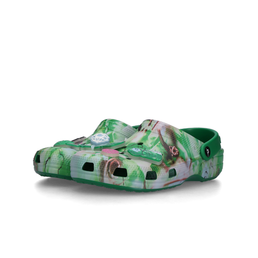 Crocs x Futura Laboratories Classic Clog Green Ivy