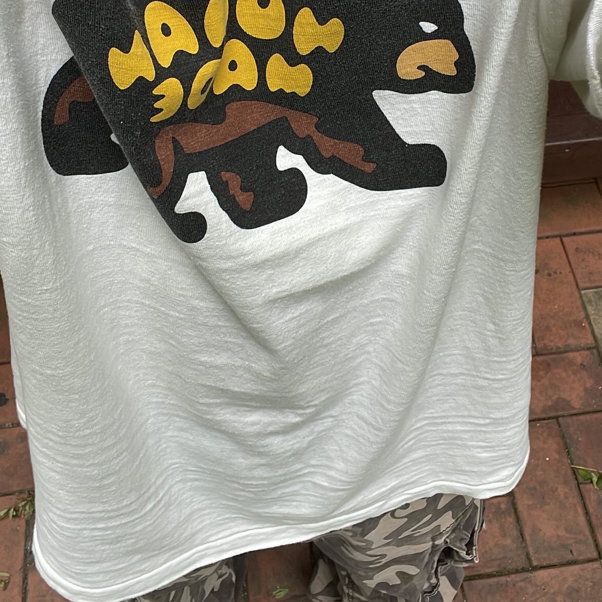 Human Made Graphic T-Shirt #10 White 착용 스타일
