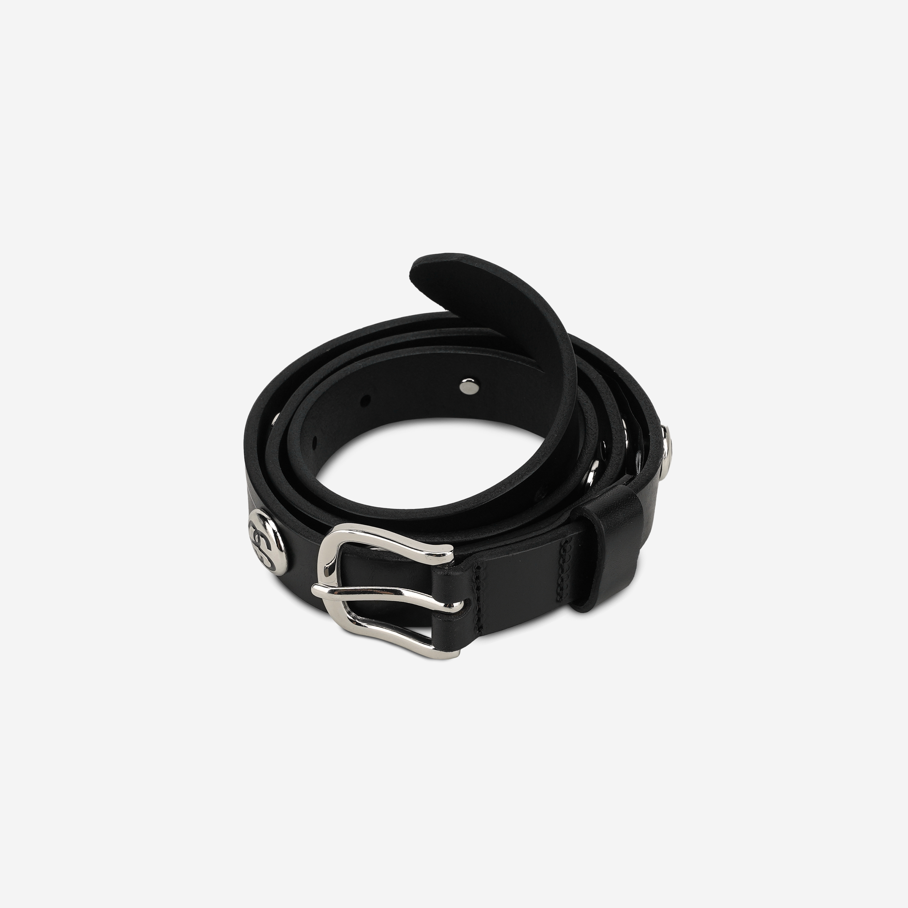 Stussy SS Link Studded Belt Black