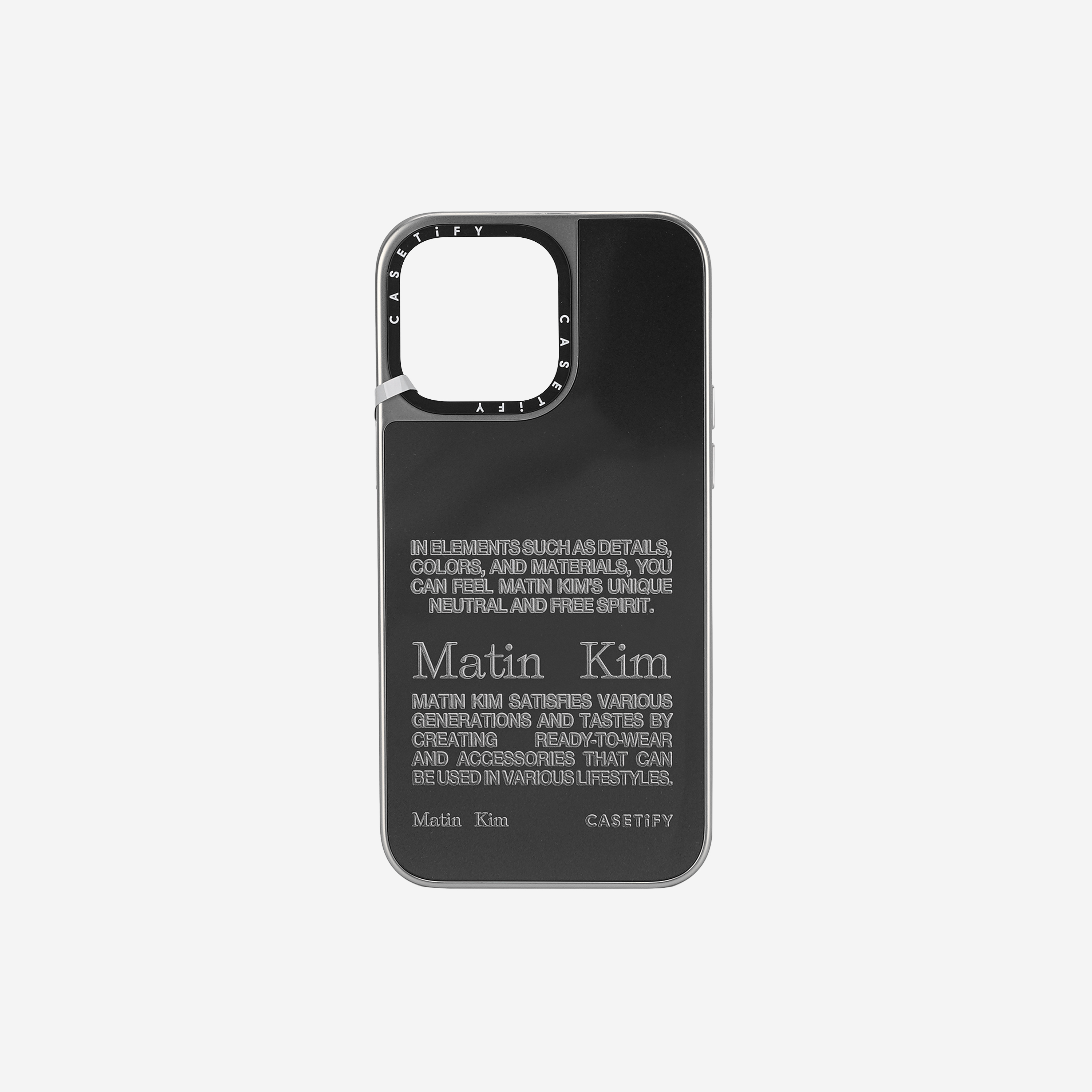 CASETiFY x Matin Kim iPhone 15 Pro Letter Magsafe Mirror