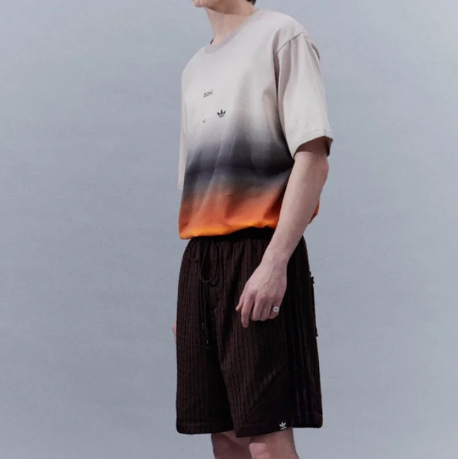 Adidas x Song for the Mute S/S T-Shirt Grey - KR Sizing 착용 스타일 - 1
