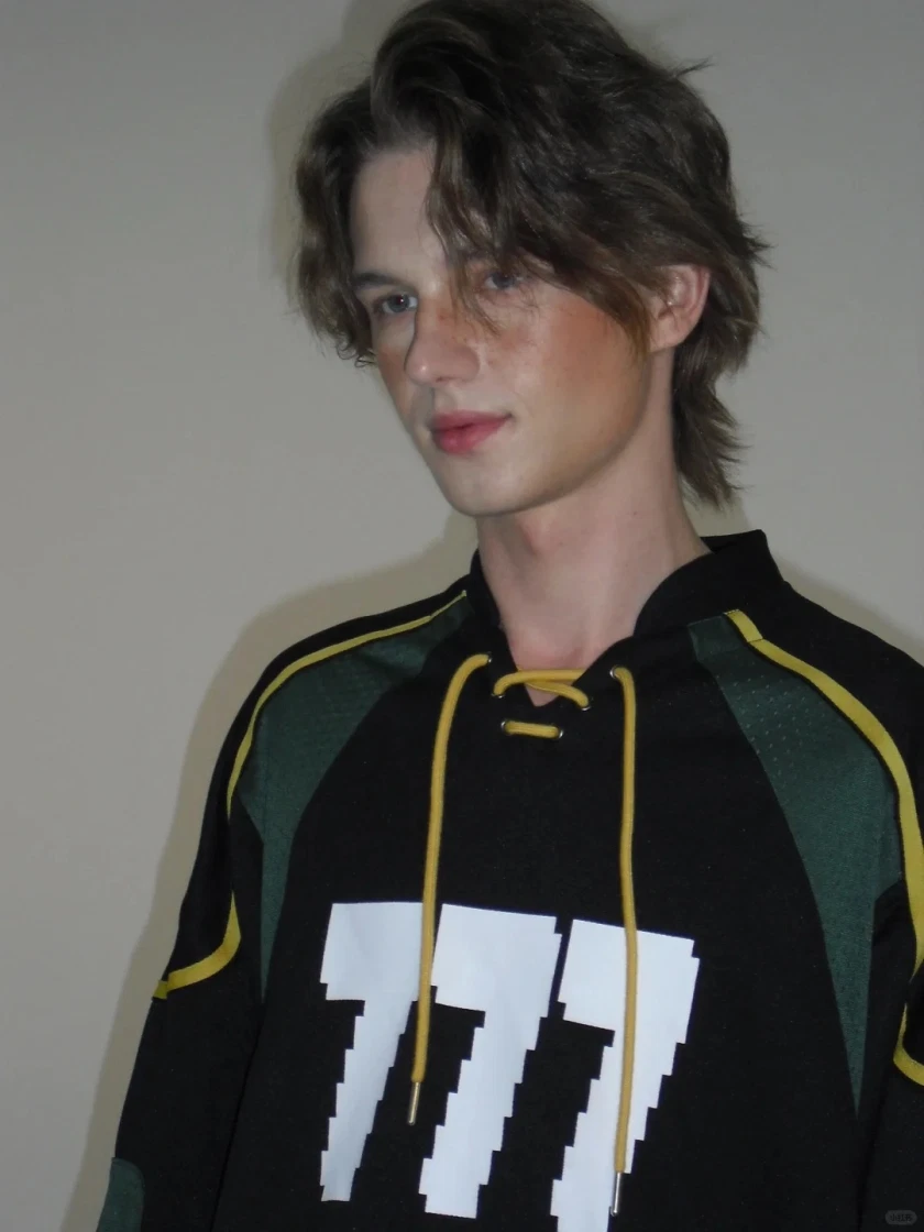 7440-37-1 777 스트링 하키 져지 블랙 | 7440-37-1 | KREAM 7440-37-1 777 String Hockey Jersey Black
