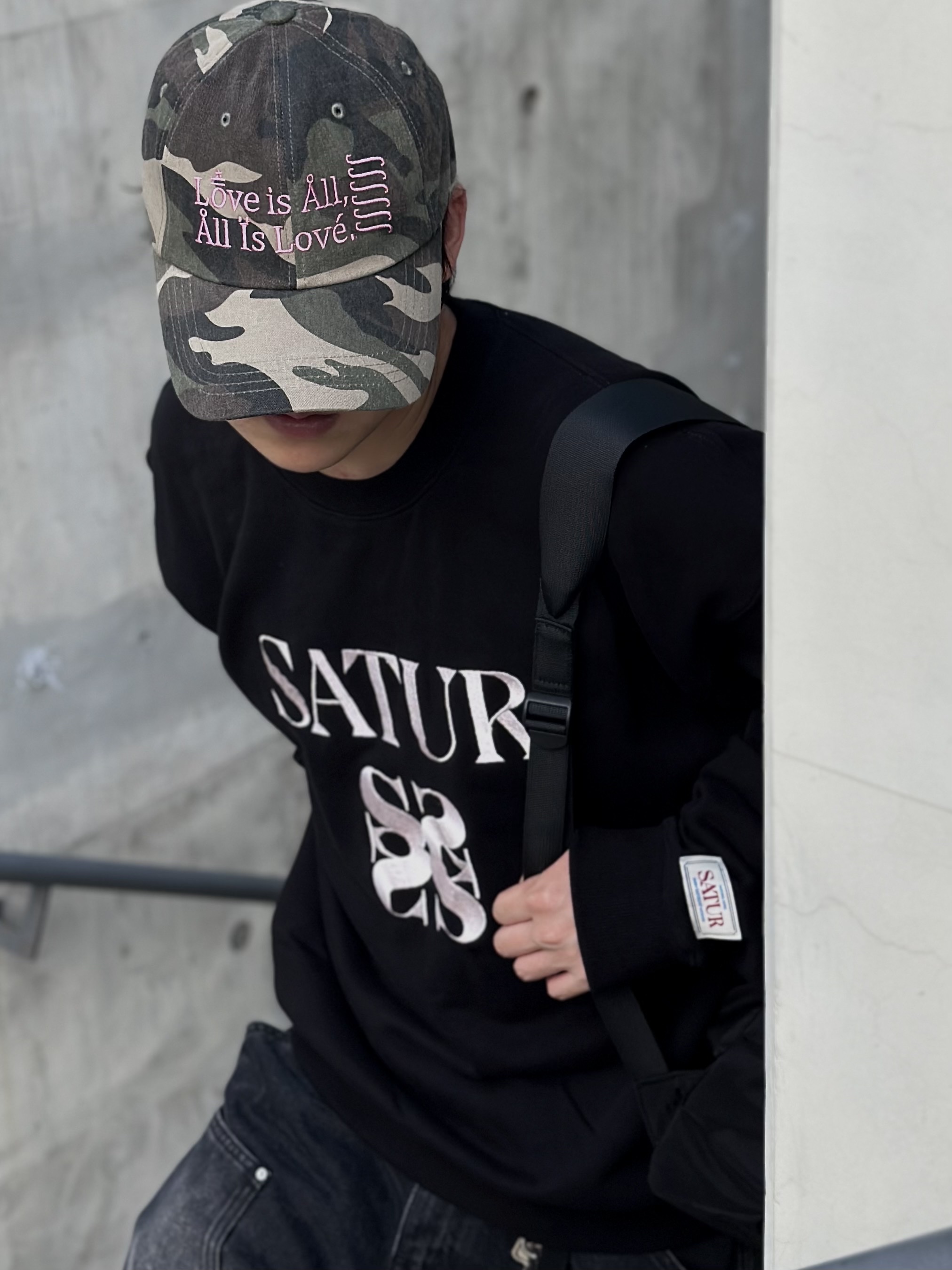 Human Made Backpack Black, Maison Mihara Yasuhiro Baker OG Sole OD Canvas Low-top Sneakers Black 착용 스타일 - 5