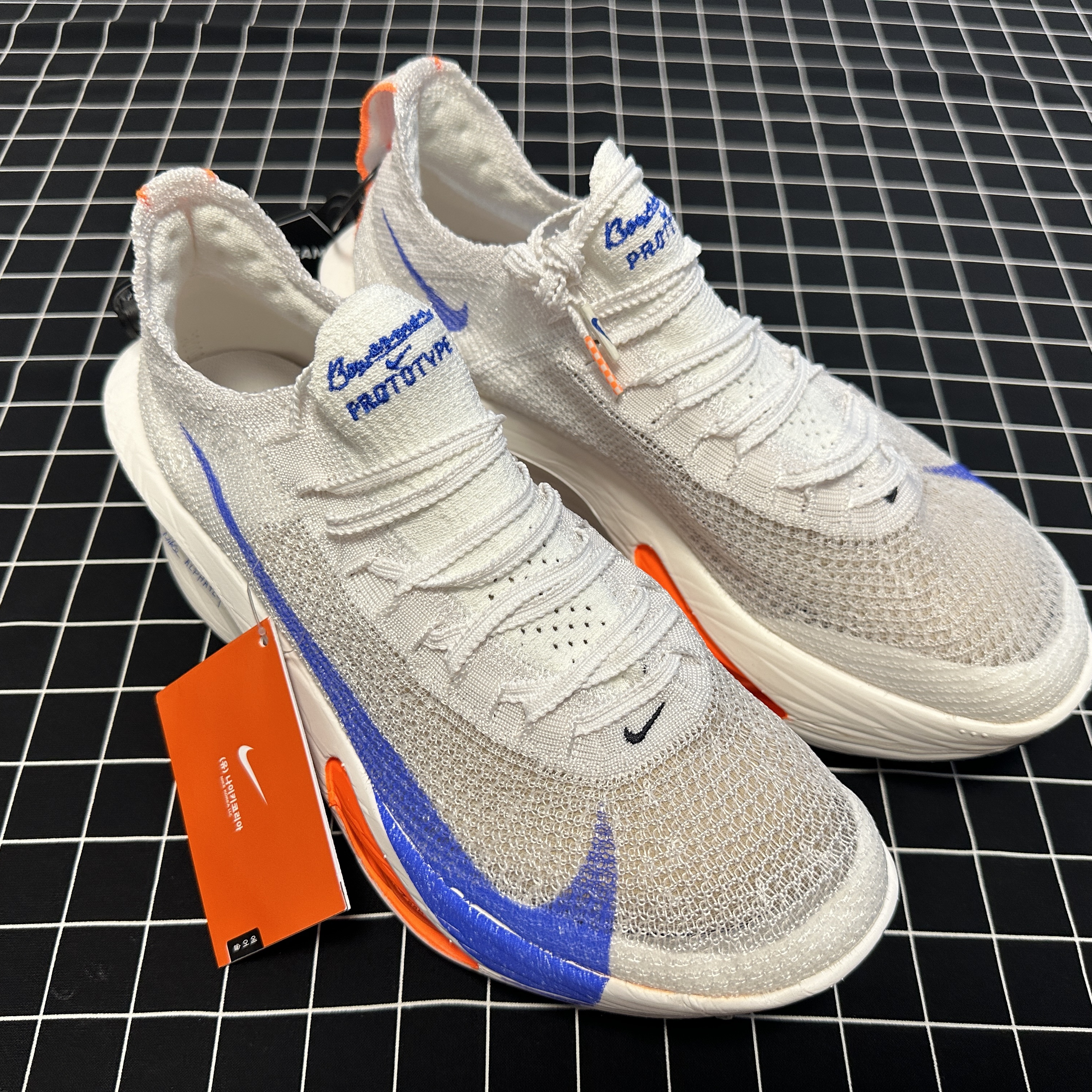 Nike Air Zoom Alphafly Next% 3 Blueprint 착용 스타일