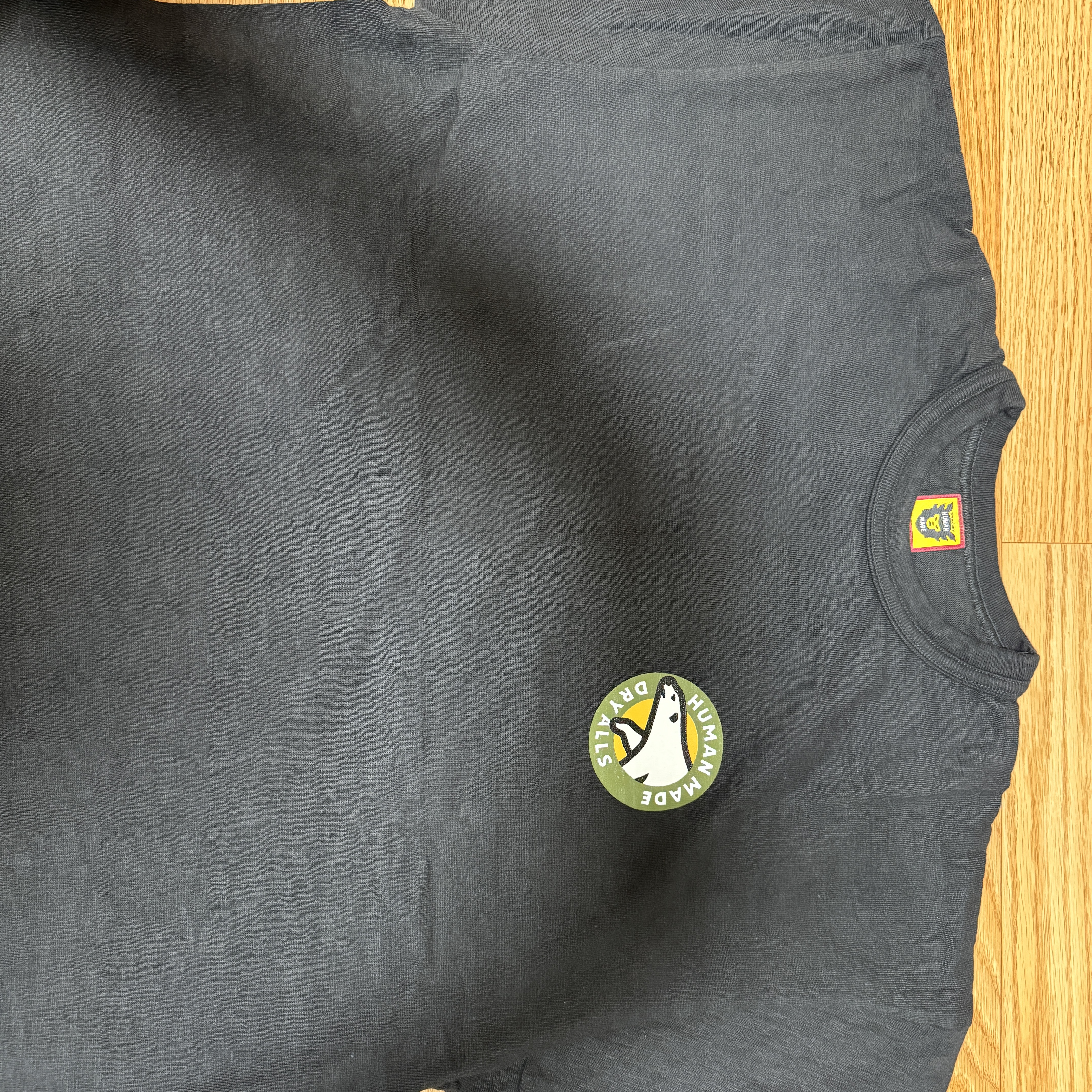 Human Made Graphic T-Shirt #17 Black 착용 스타일 - 1