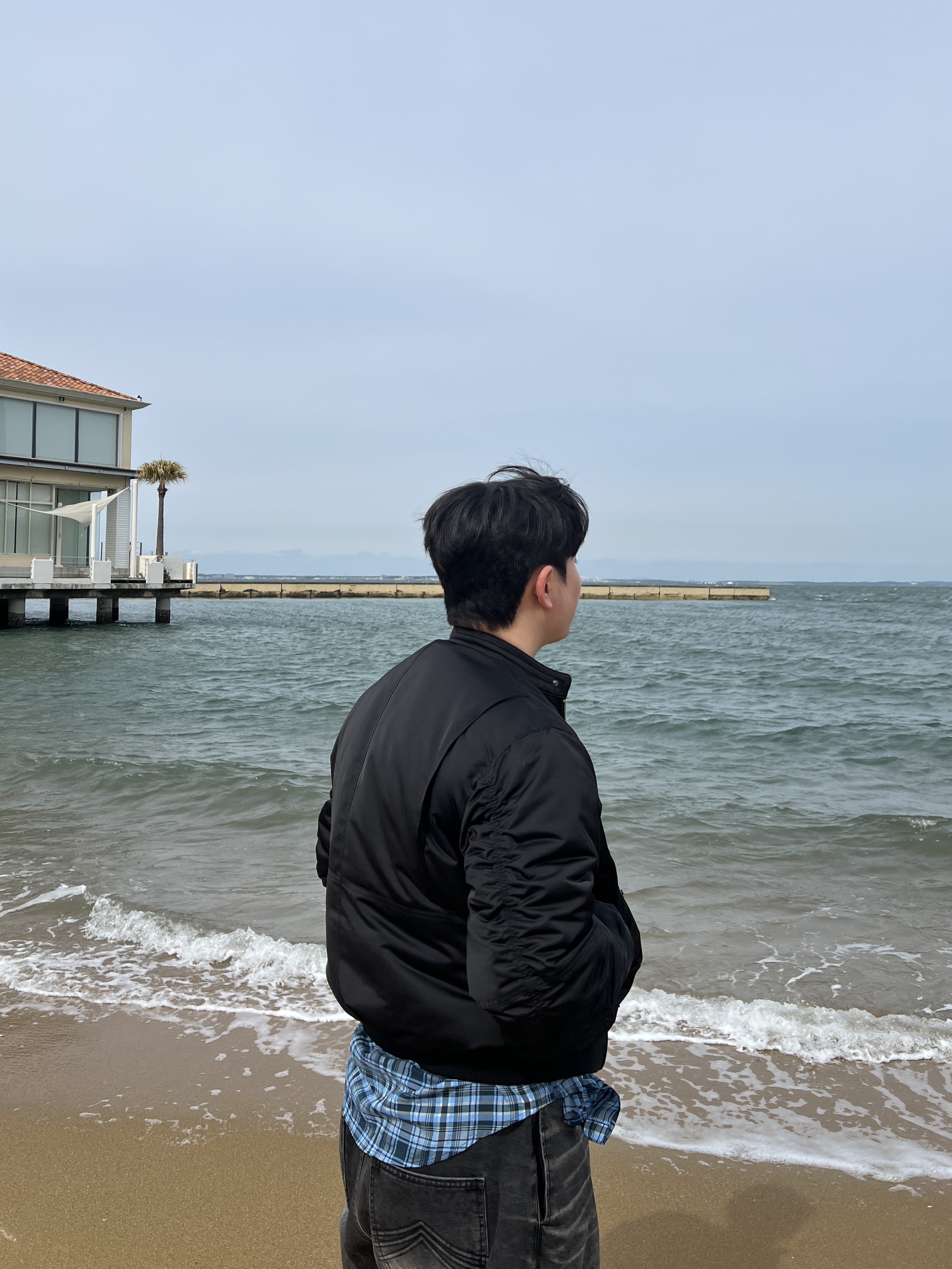 [KREAM 단독] Etce Smocking Baggy Jean Grey, Stussy Royal Suit Dress Belt Black 착용 스타일 - 4