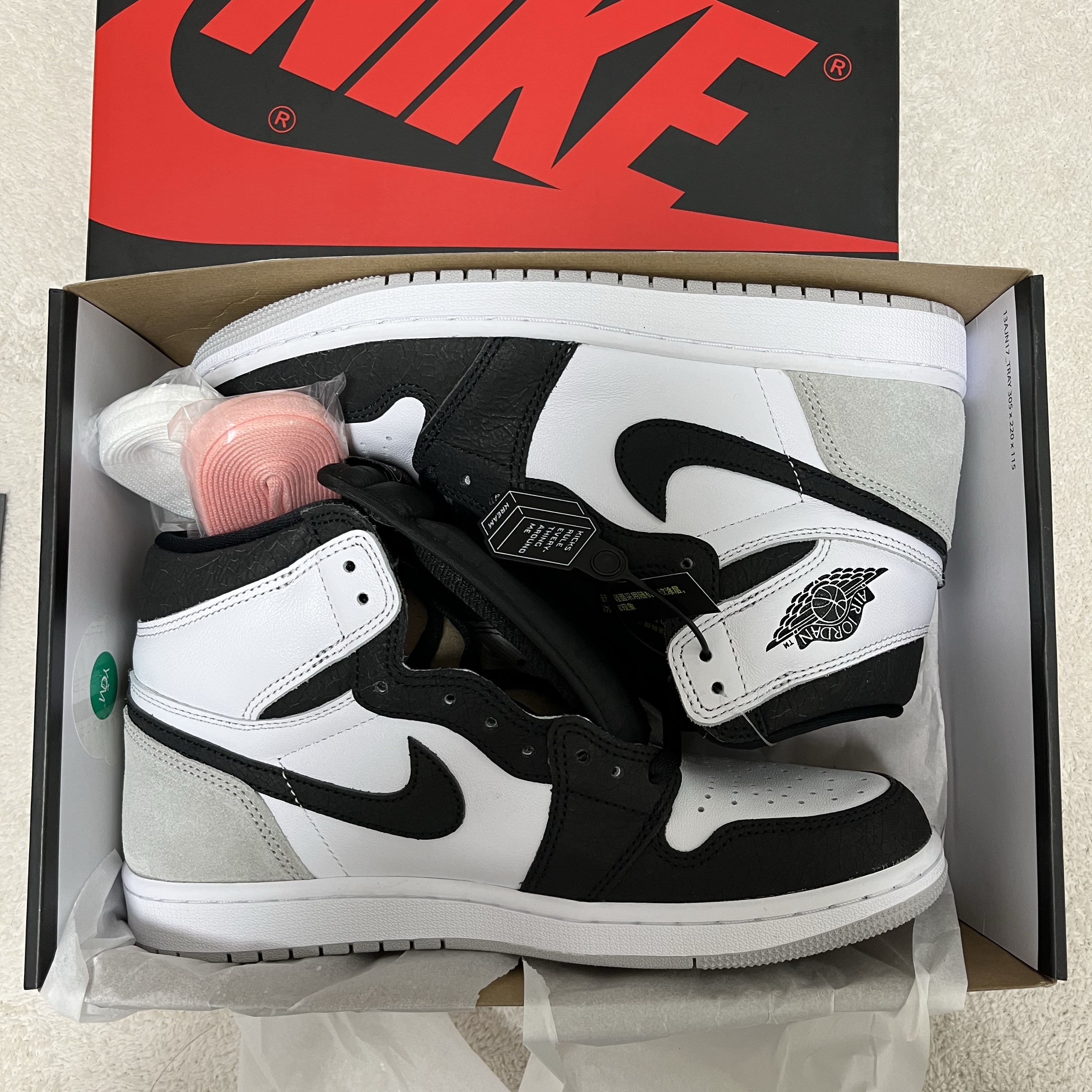 Jordan 1 Retro High OG Bleached Coral 착용 스타일