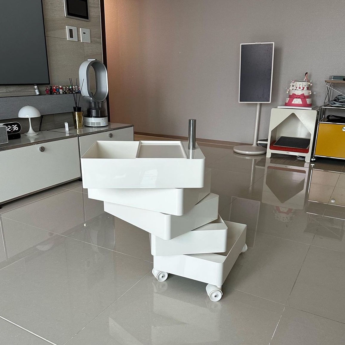 Magis 360° Container 5 Drawer White 착용 스타일 - 3