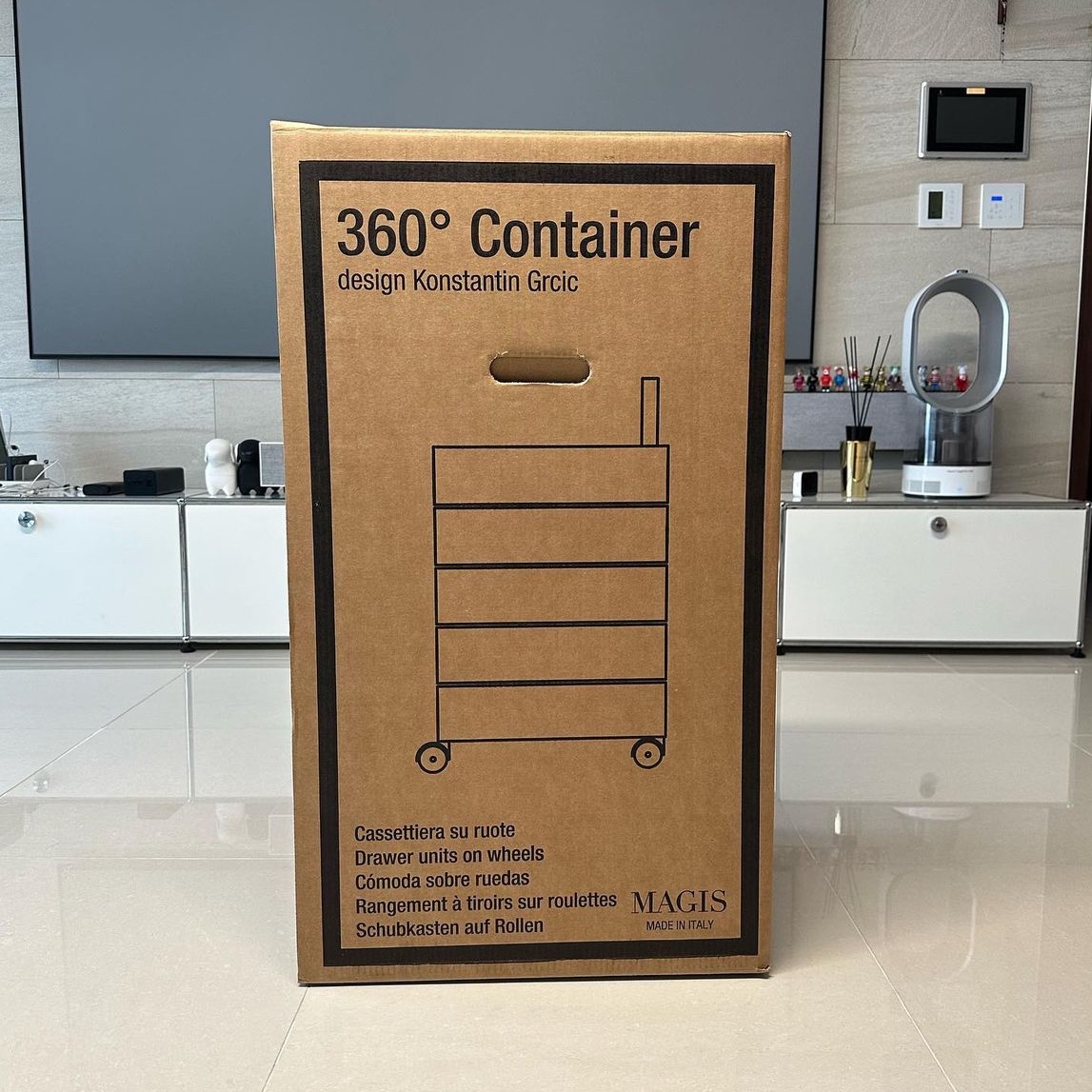 Magis 360° Container 5 Drawer White 착용 스타일 - 5