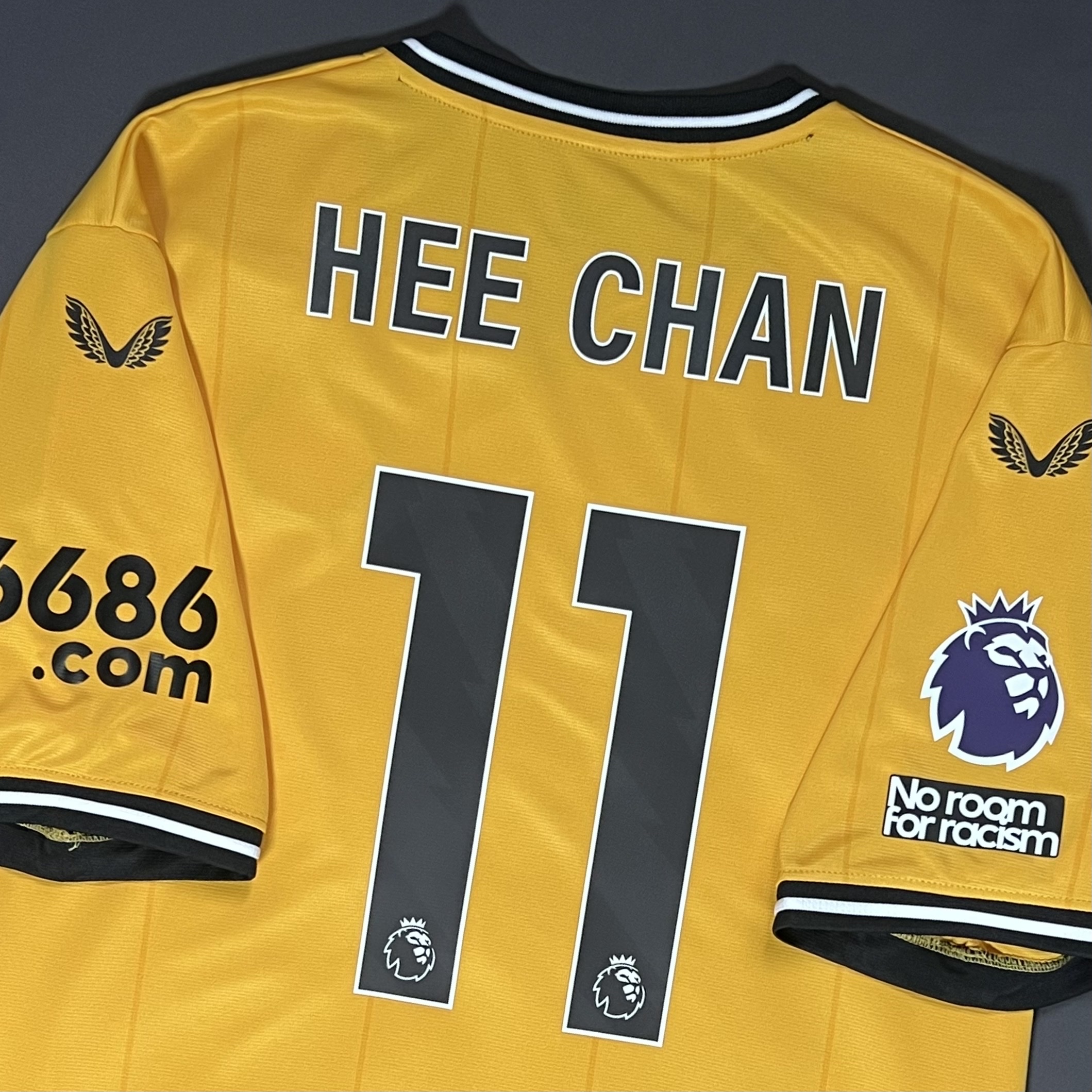 Castore Wolves 2023/24 Home Shirt Yellow - (Non Marking Ver.) 착용 스타일