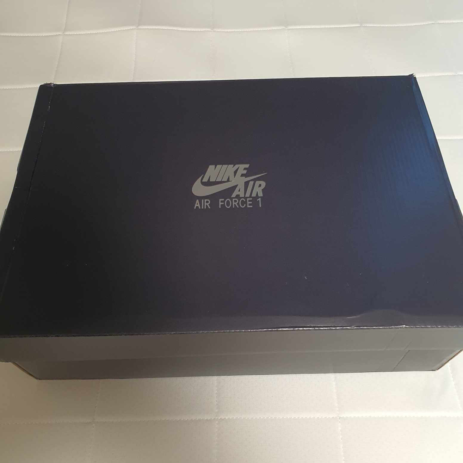 Nike Air Force 1 '07 LV8 Midnight Navy 착용 스타일 - 1