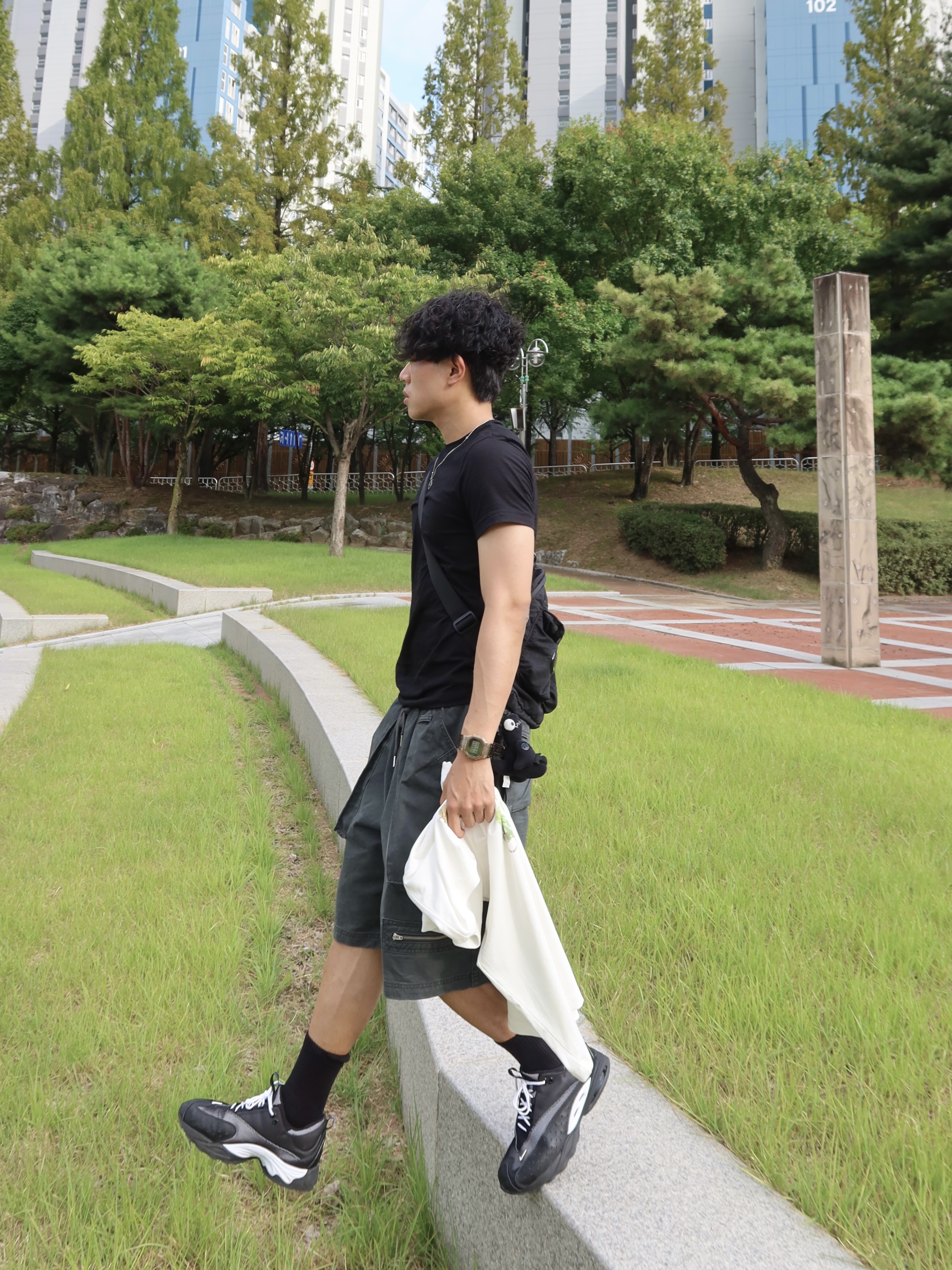 Nike x Drake Nocta Air Zoom Drive Black 착용 스타일 - 2