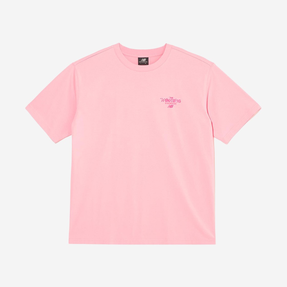 New Balance x IU World Tour T-Shirt Light Pink 상세 이미지 2