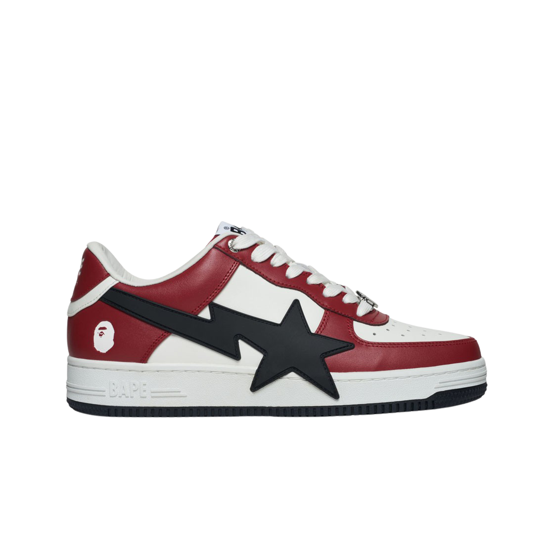 베이프 베이프 스타 OS #2 M2 브라이트 레드(BAPE Bape Sta OS #2 M2 Bright Red)
