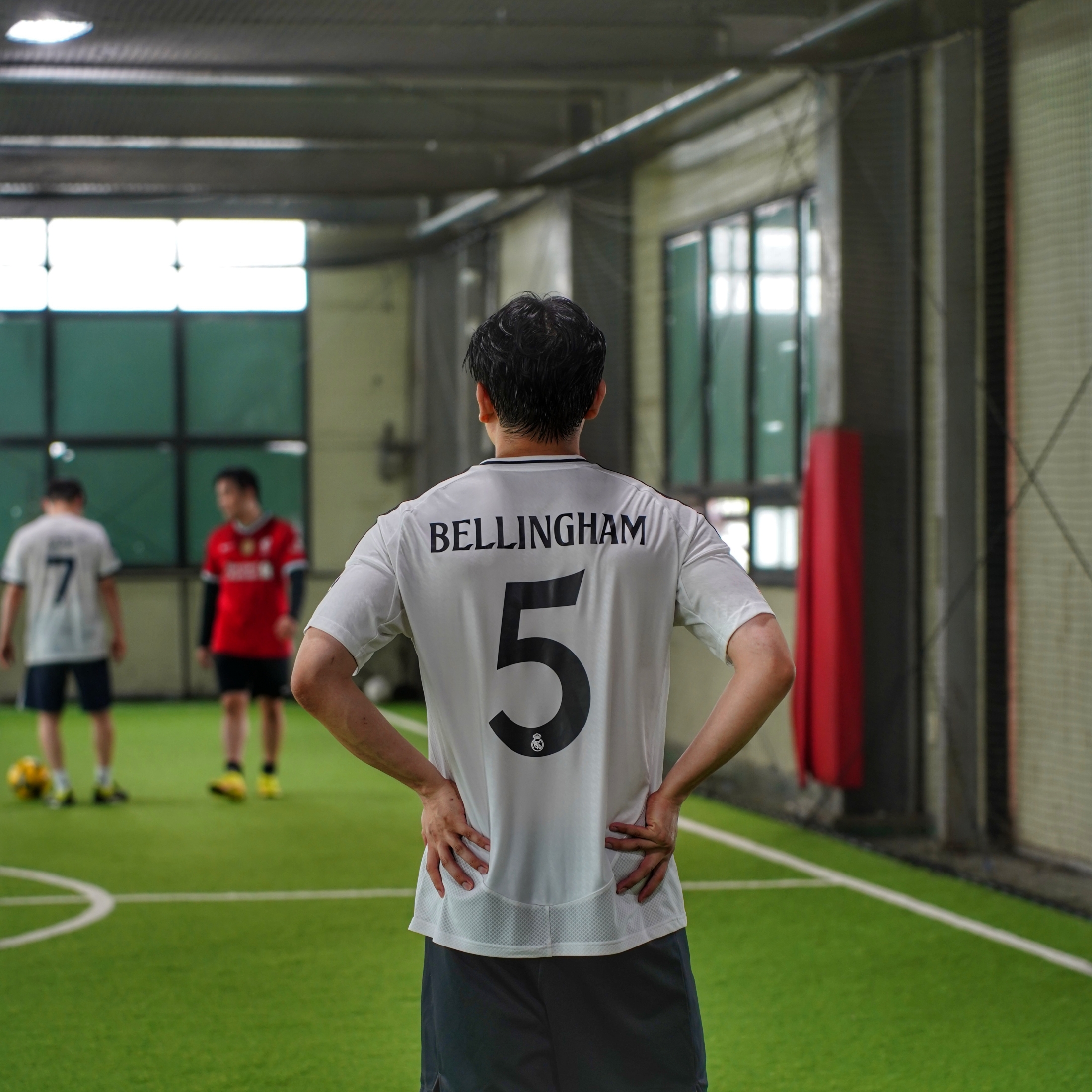 Adidas Real Madrid 2024/25 Home Jersey White - KR Sizing (Non Marking Ver.) 착용 스타일