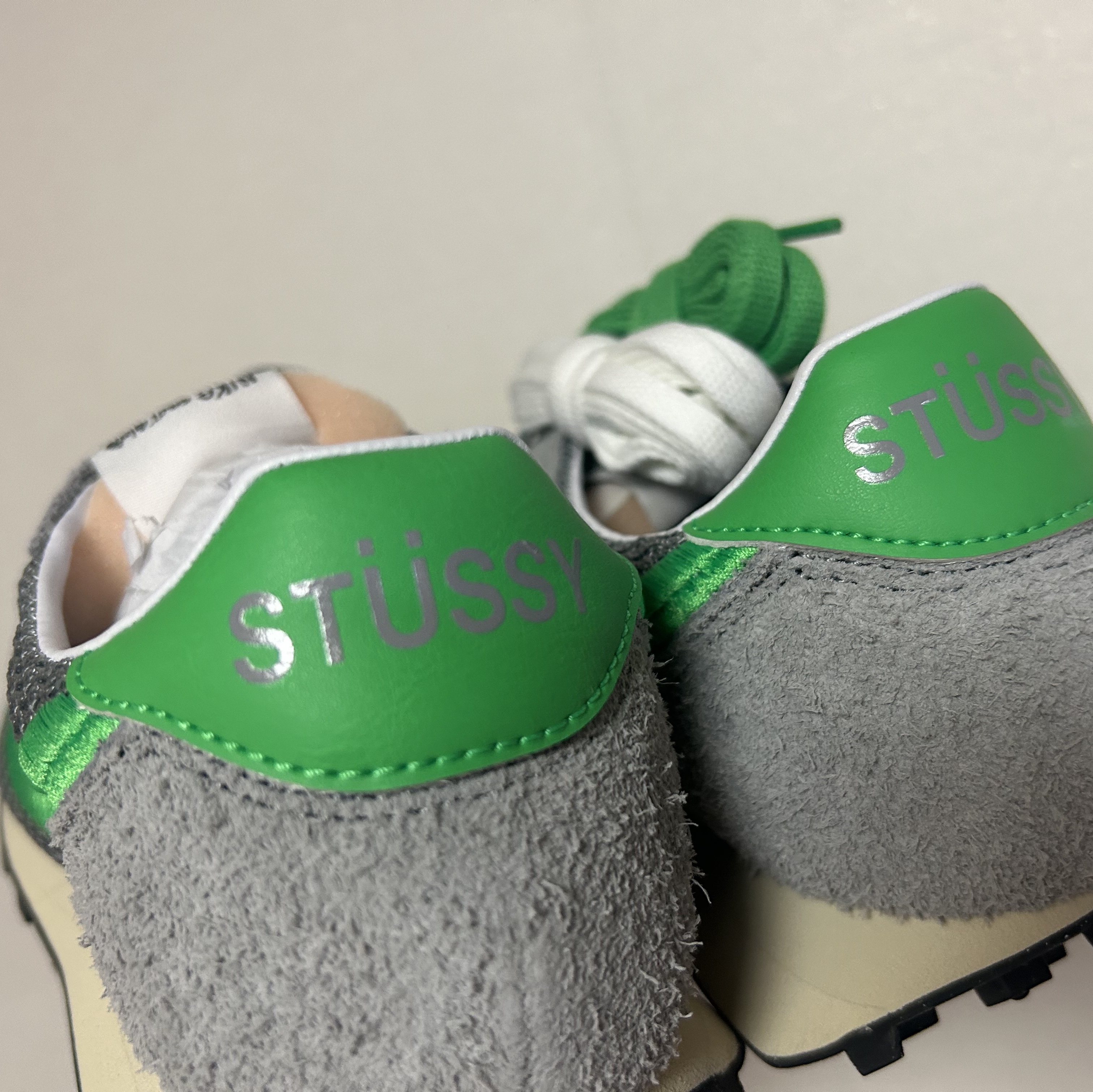 Nike x Stussy LD-1000 SP Particle Gray Green Fossil 착용 스타일 - 4