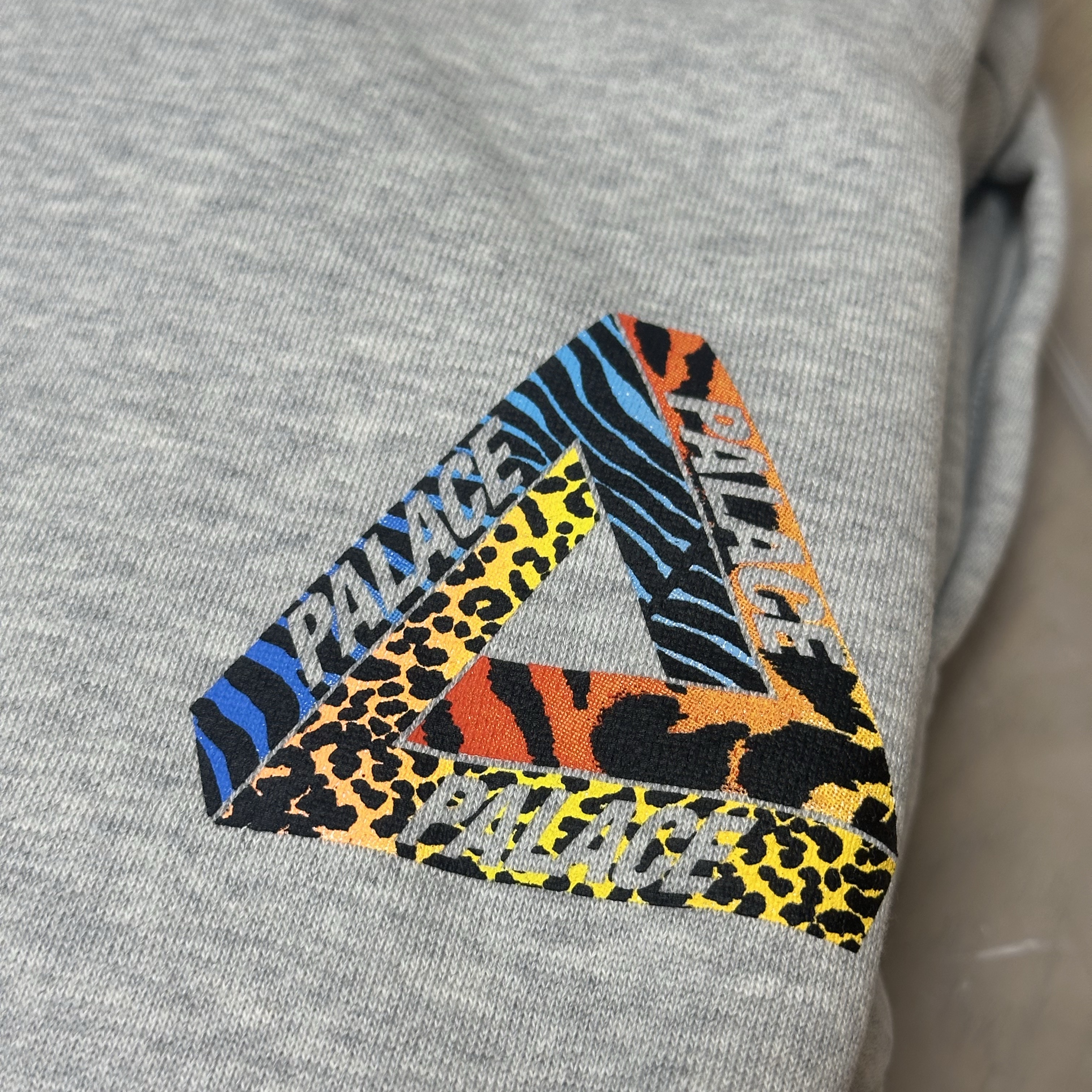 Palace Jungle Dream Hood Grey Marl - 24FW 착용 스타일 - 3