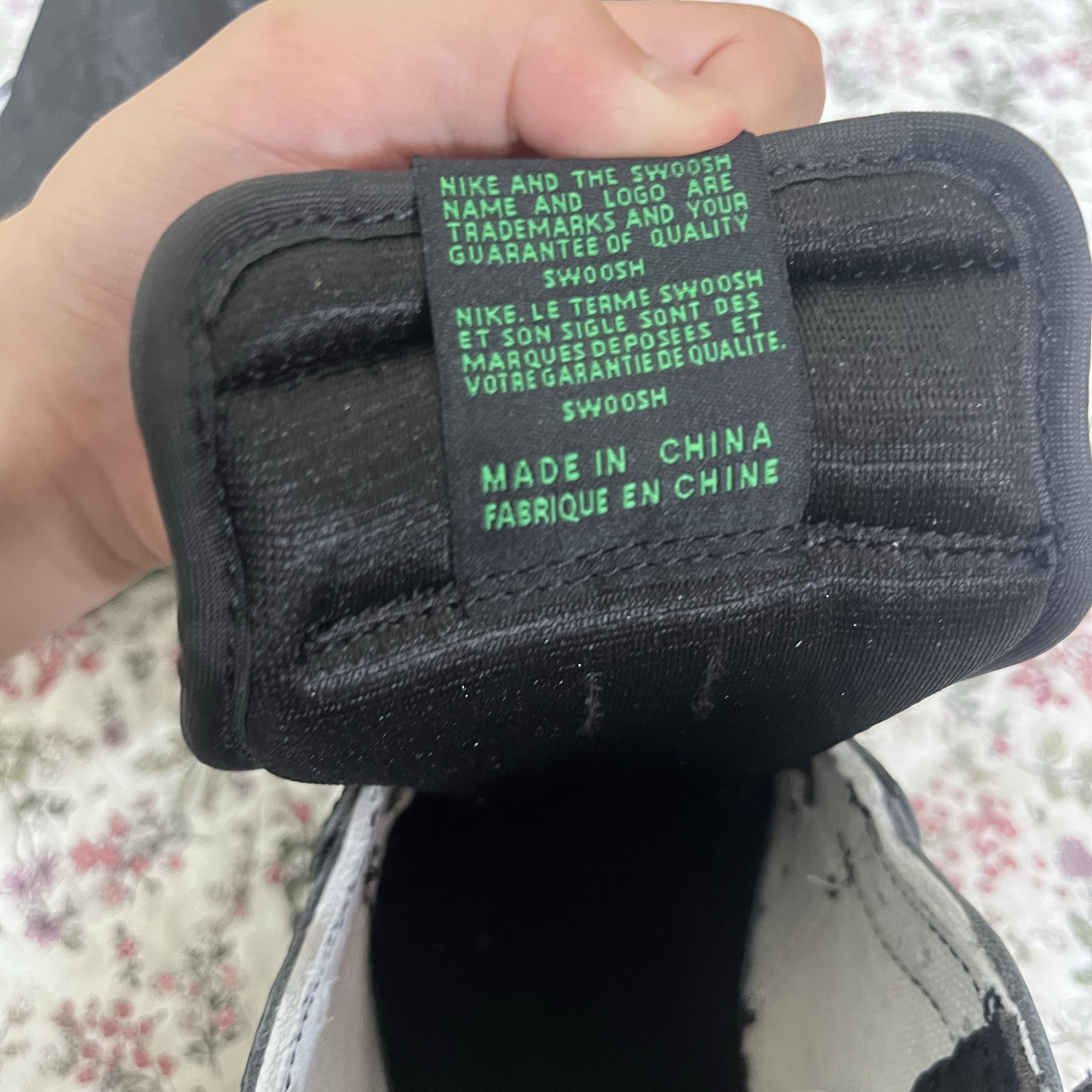 (GS) Jordan 1 Retro High OG Black and Lucky Green 착용 스타일 - 4