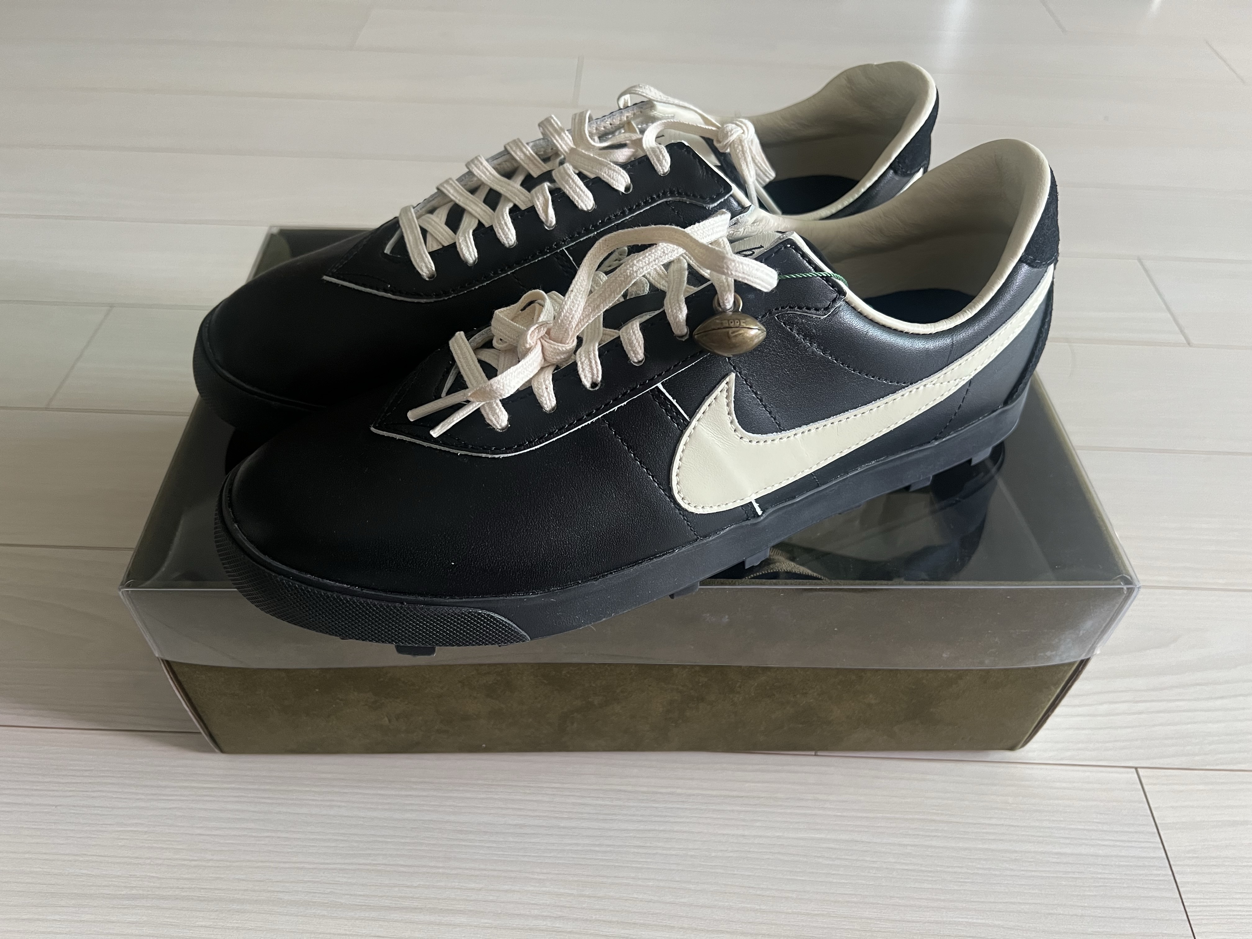 Nike x Bode Astrograbber SP Black and Coconut Milk 착용 스타일