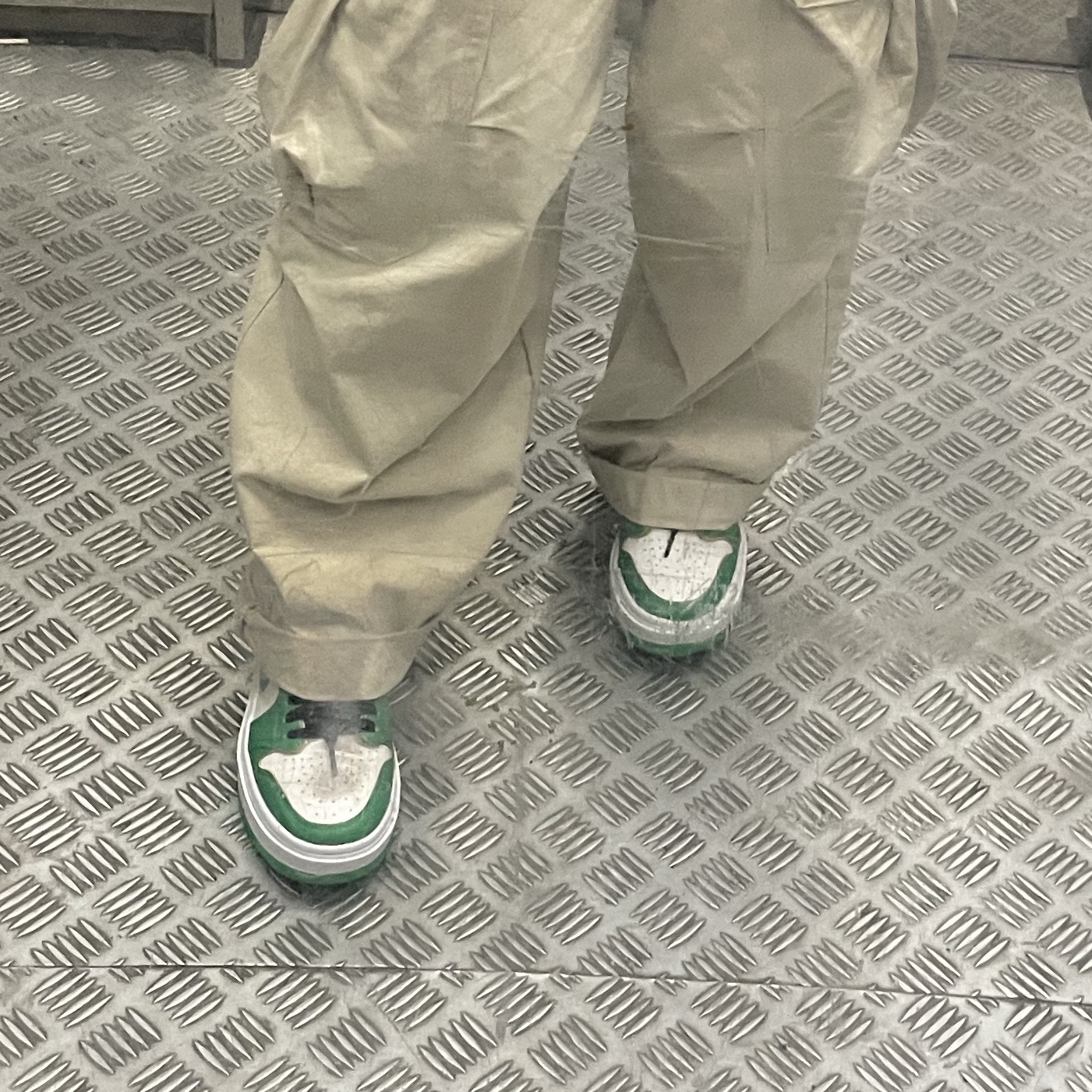 (W) Jordan 1 Elevate Low SE Lucky Green 착용 스타일 - 4