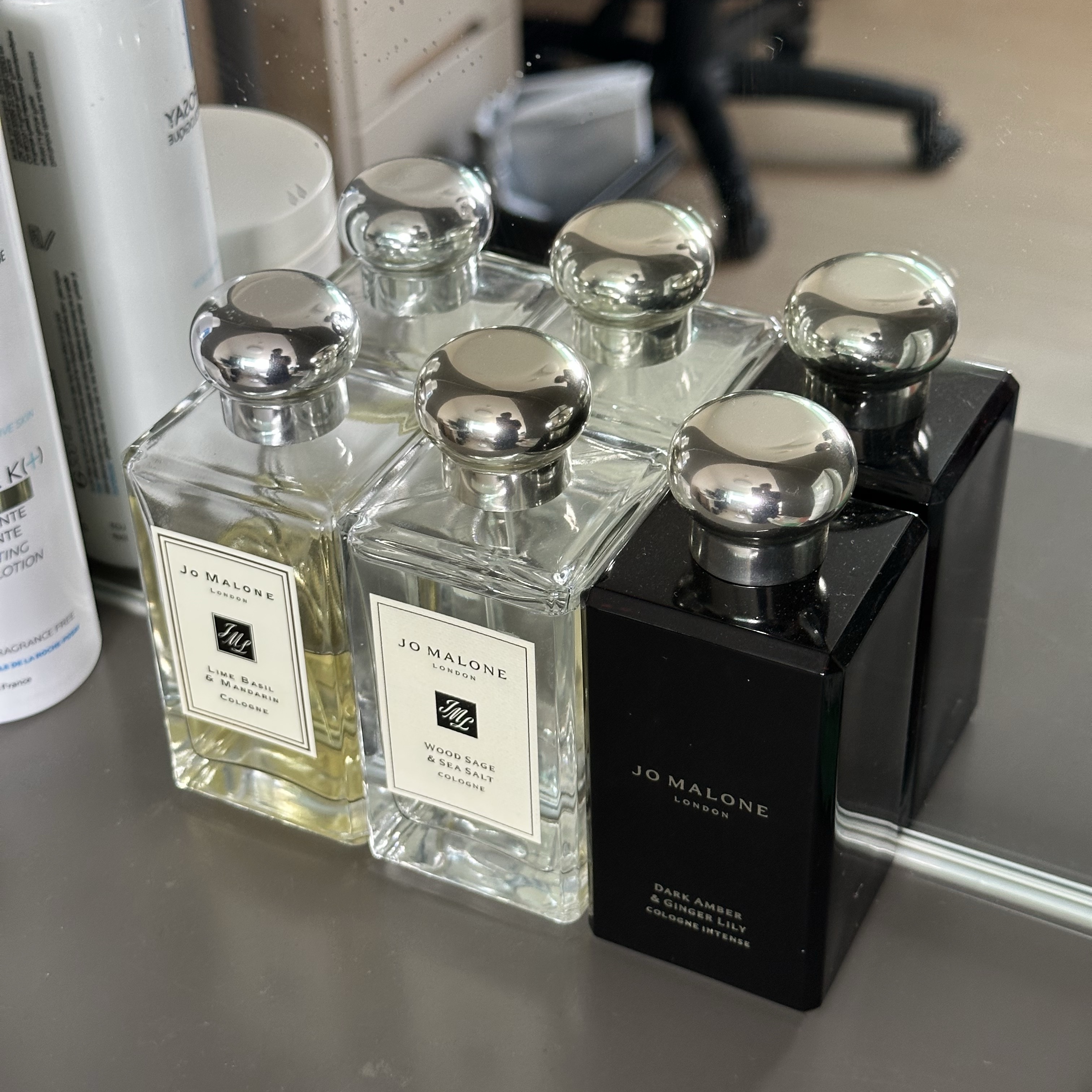 Jo Malone Dark Amber & Ginger Lily Cologne Intense 100ml 착용 스타일
