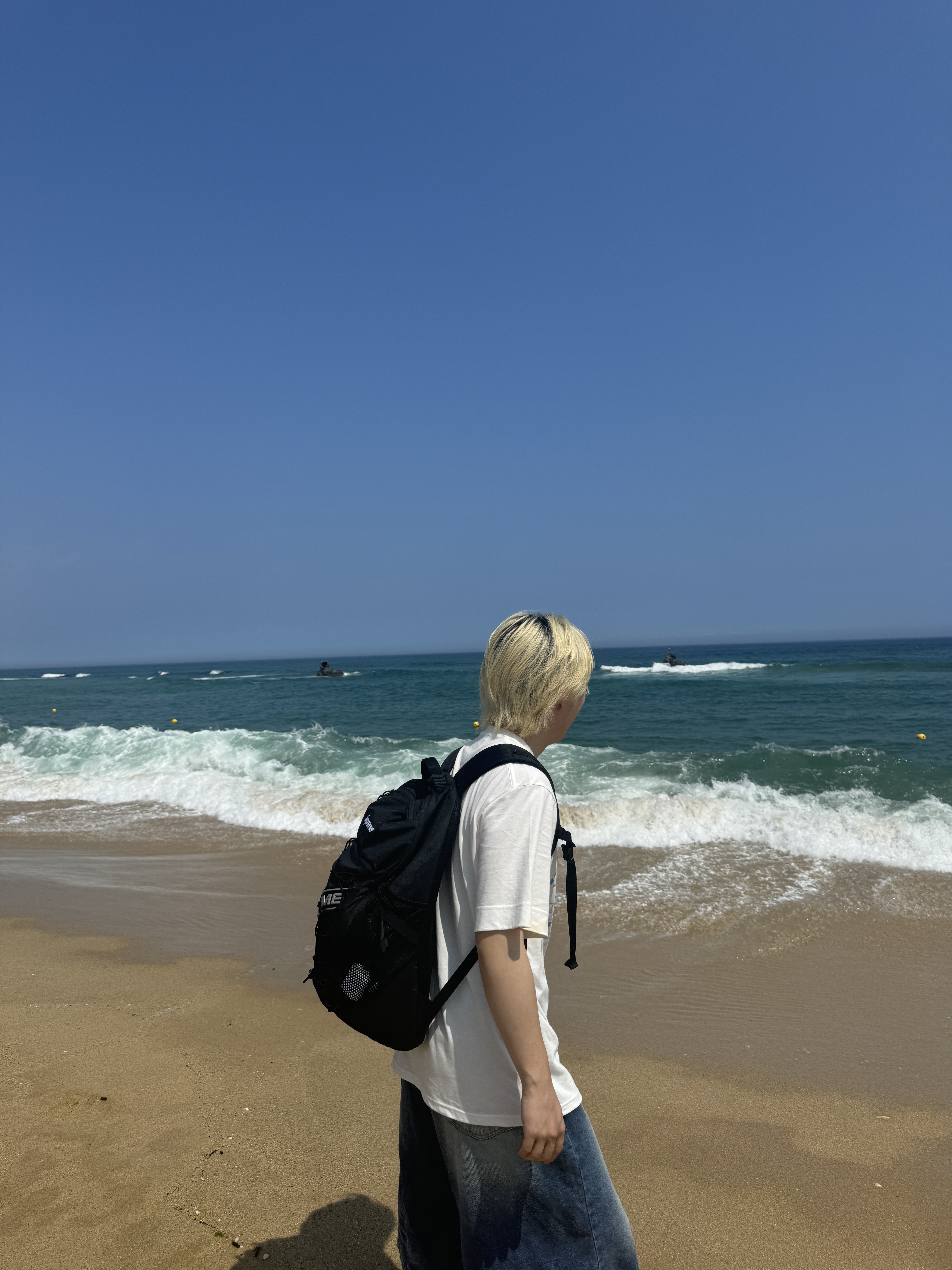 Supreme Backpack Black - 23FW, Nike Air Force 1 '07 Low White 착용 스타일 - 3