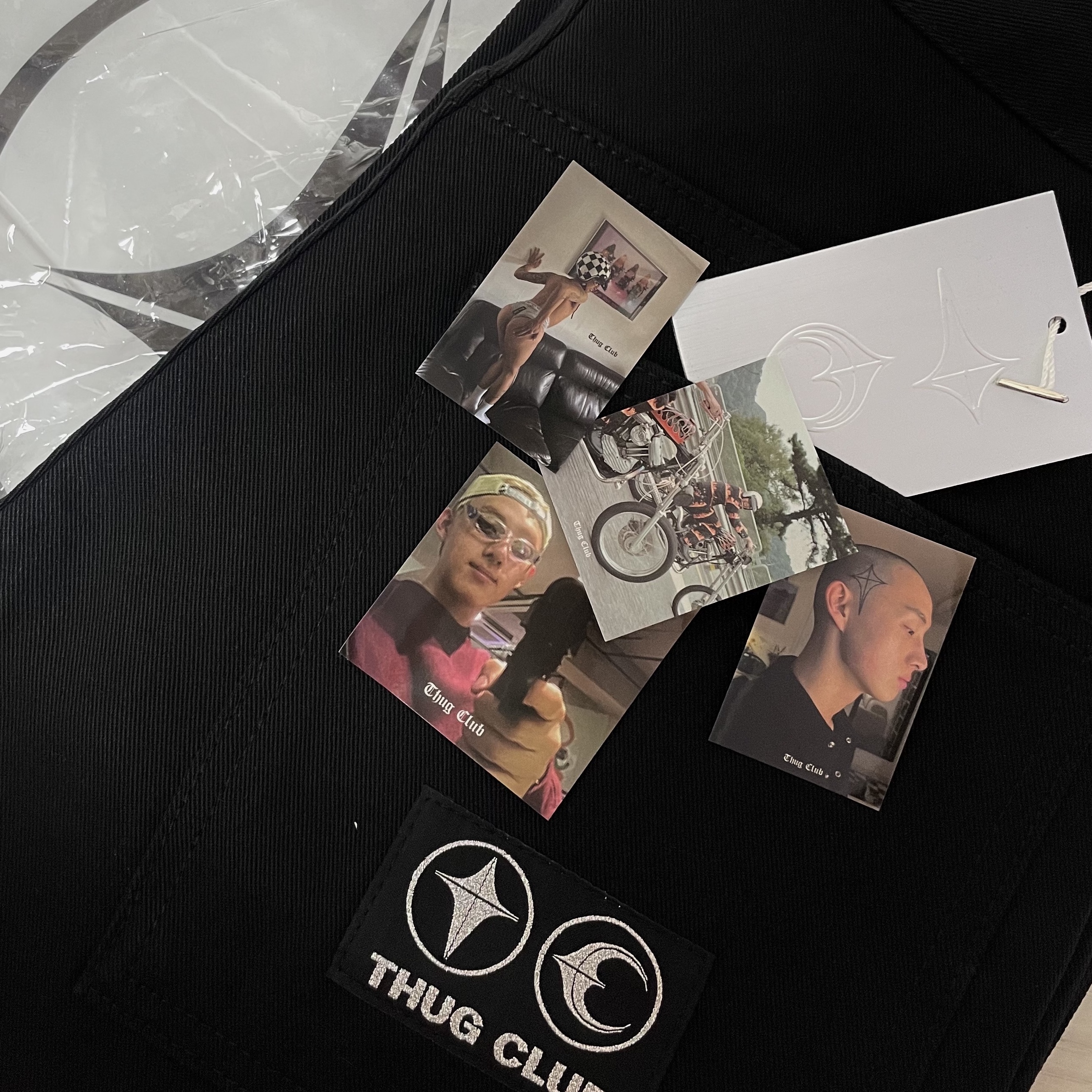 Thug Club Thug Pants (2) Black 착용 스타일