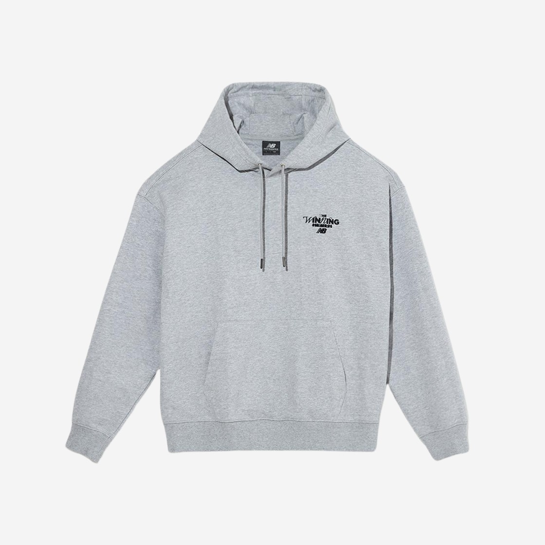 New Balance x IU World Tour Hoodie Melange Gray 상세 이미지 2