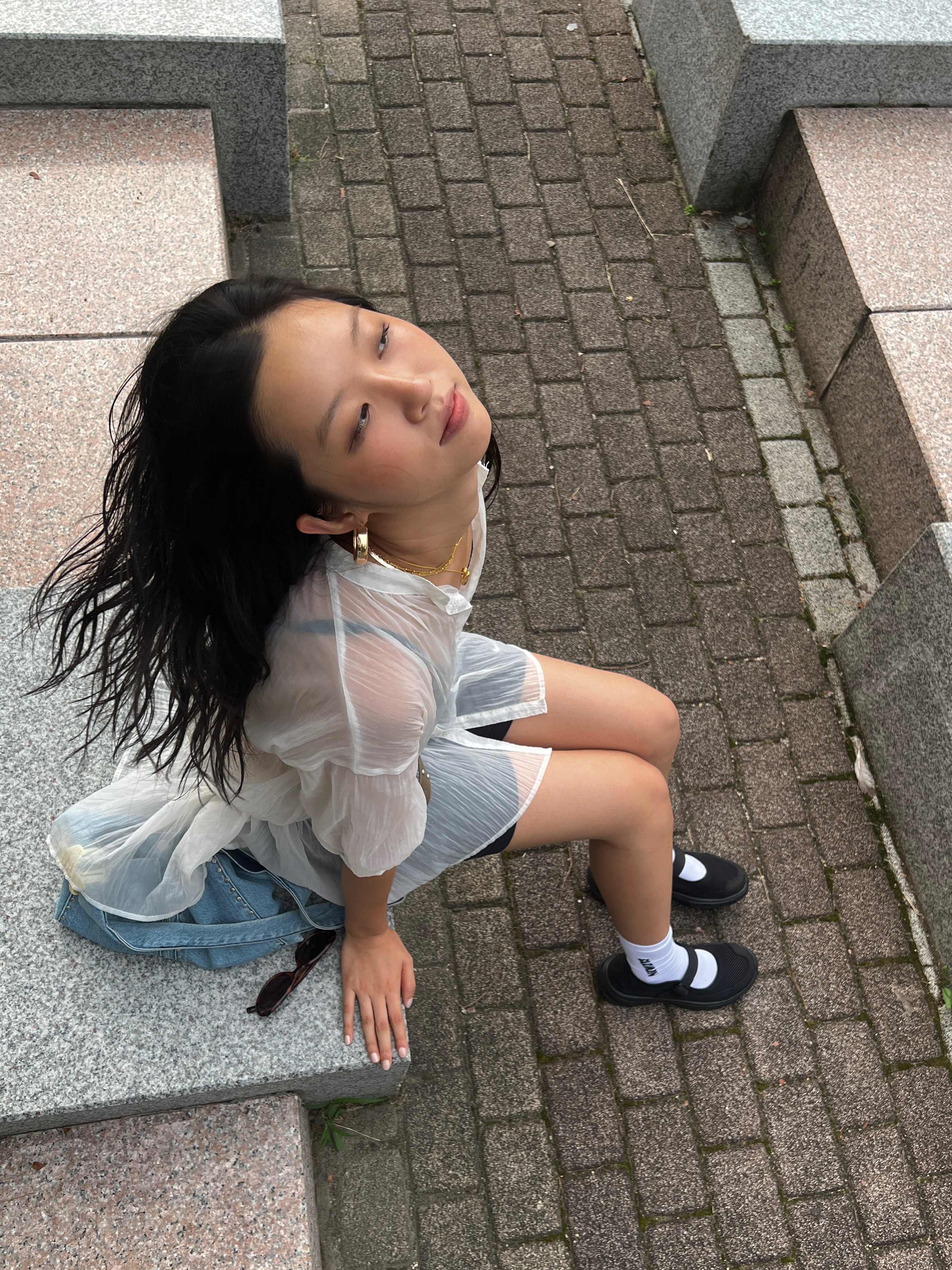 Salomon RX Marie Jeanne Black 착용 스타일 - 1