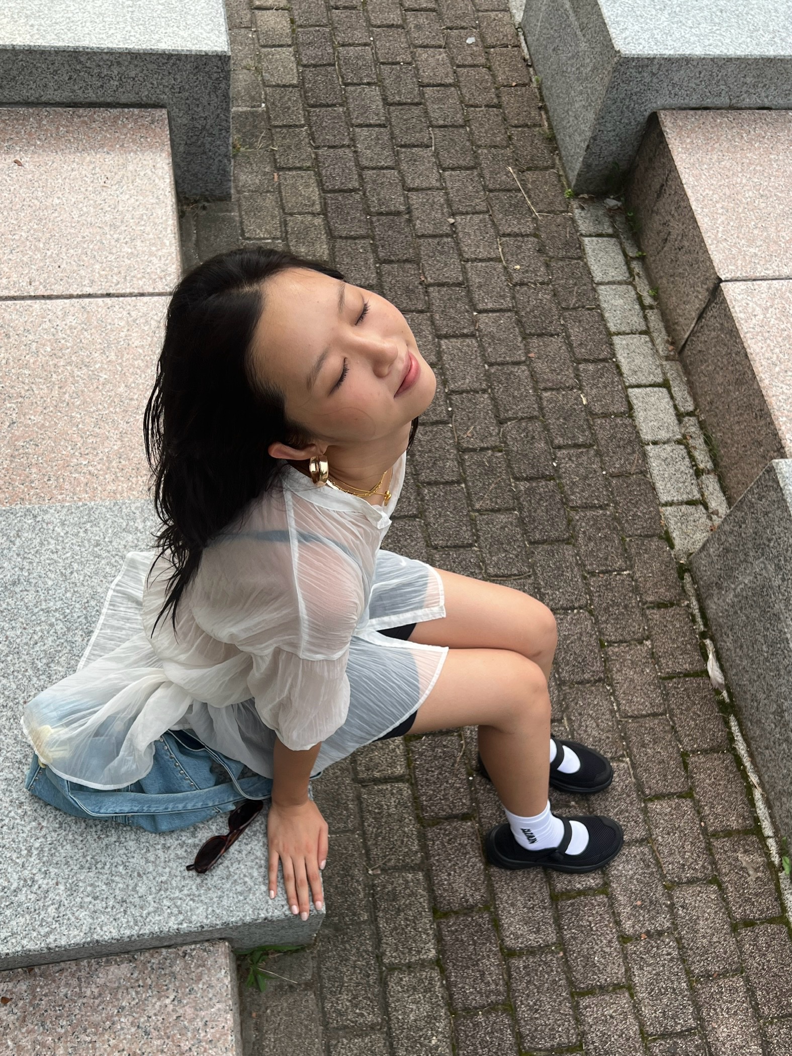 Salomon RX Marie Jeanne Black 착용 스타일 - 2