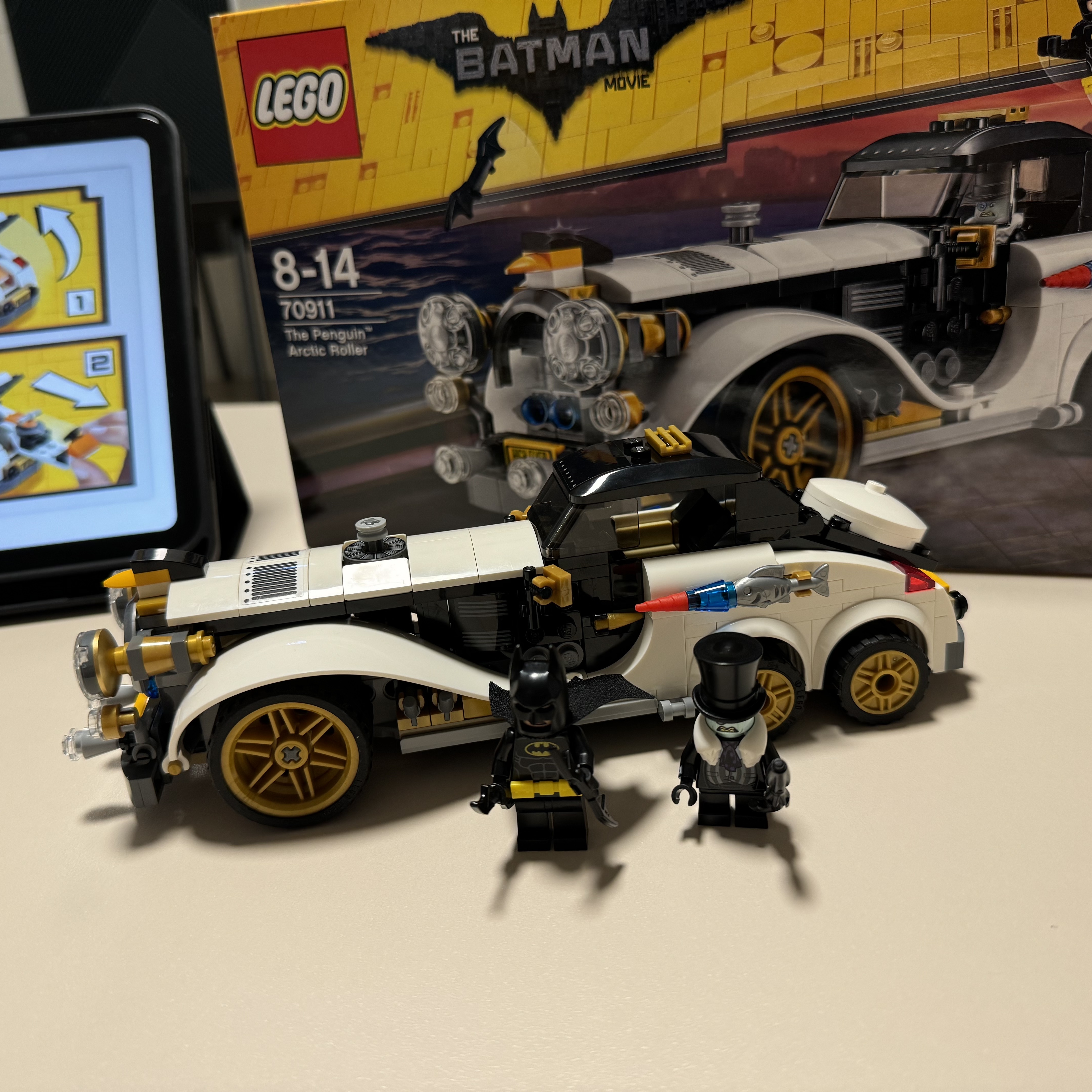 Lego DC Comics The Batman Movie - The Penguin Arctic Roller 착용 스타일