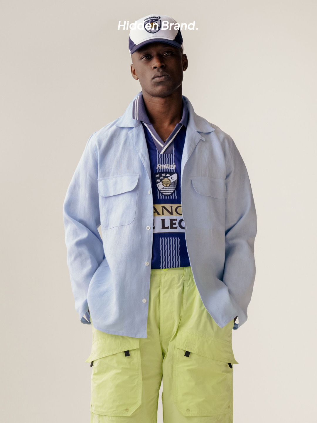 New Balance x Aime Leon Dore 550 Green Yellow, New Balance x Aime Leon Dore 1300 Dusty Pink 착용 스타일 - 6