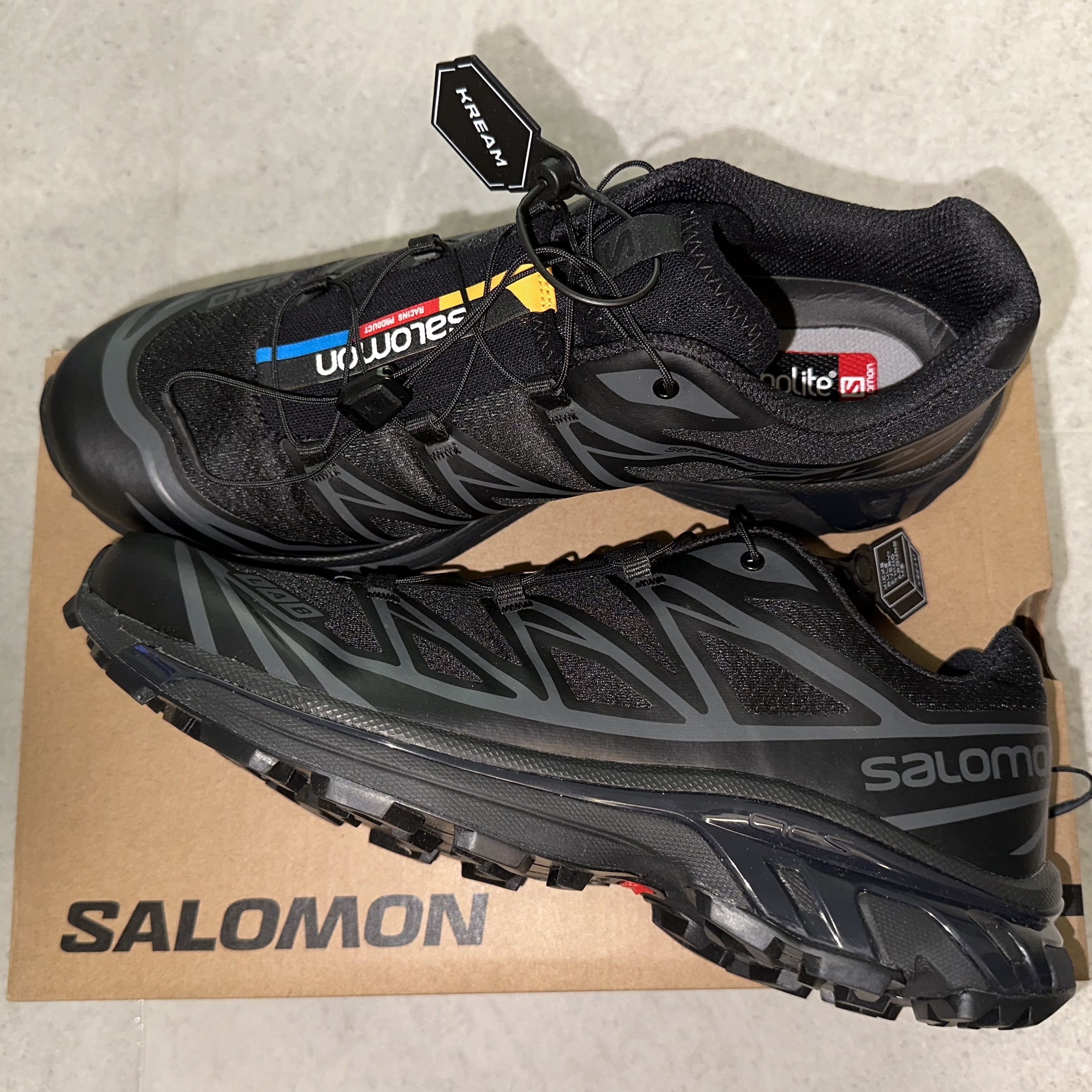 Salomon XT-6 ADV Black 착용 스타일