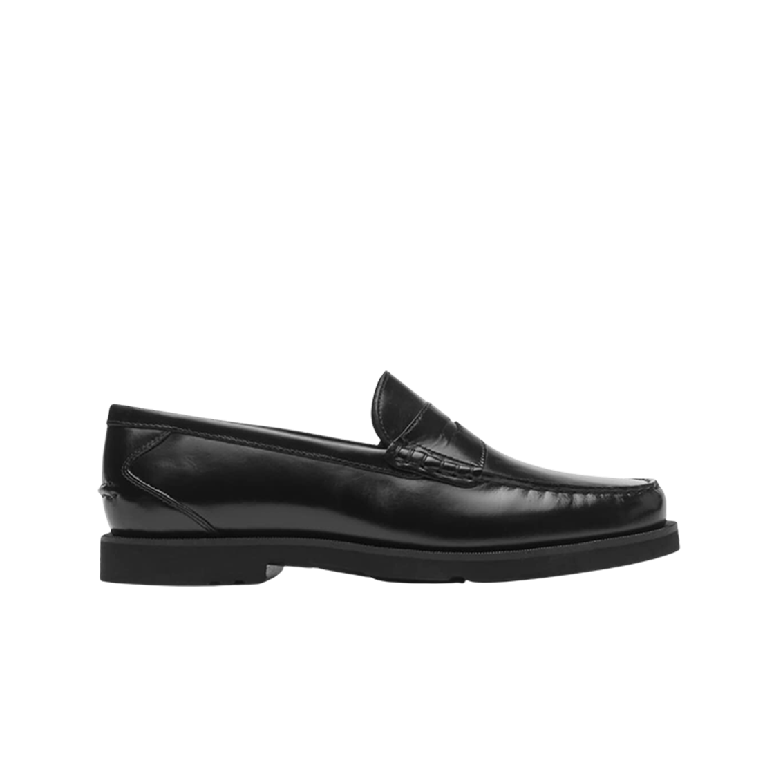 락포트 모던 프렙 페니 로퍼 블랙 - W 와이드(Rockport Modern Prep Penny Loafer Black - W Wide)