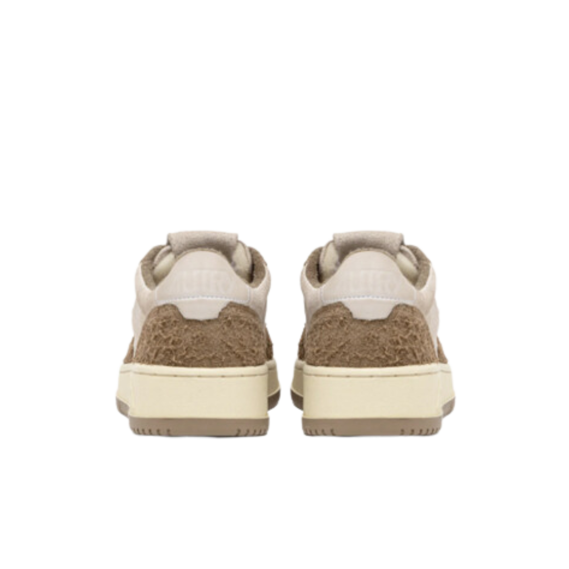 (W) 오트리 메달리스트 로우 스웨이드 스니커즈 머드 브라운((W) Autry Medalist Low Suede Sneakers Mud Brown) - 3