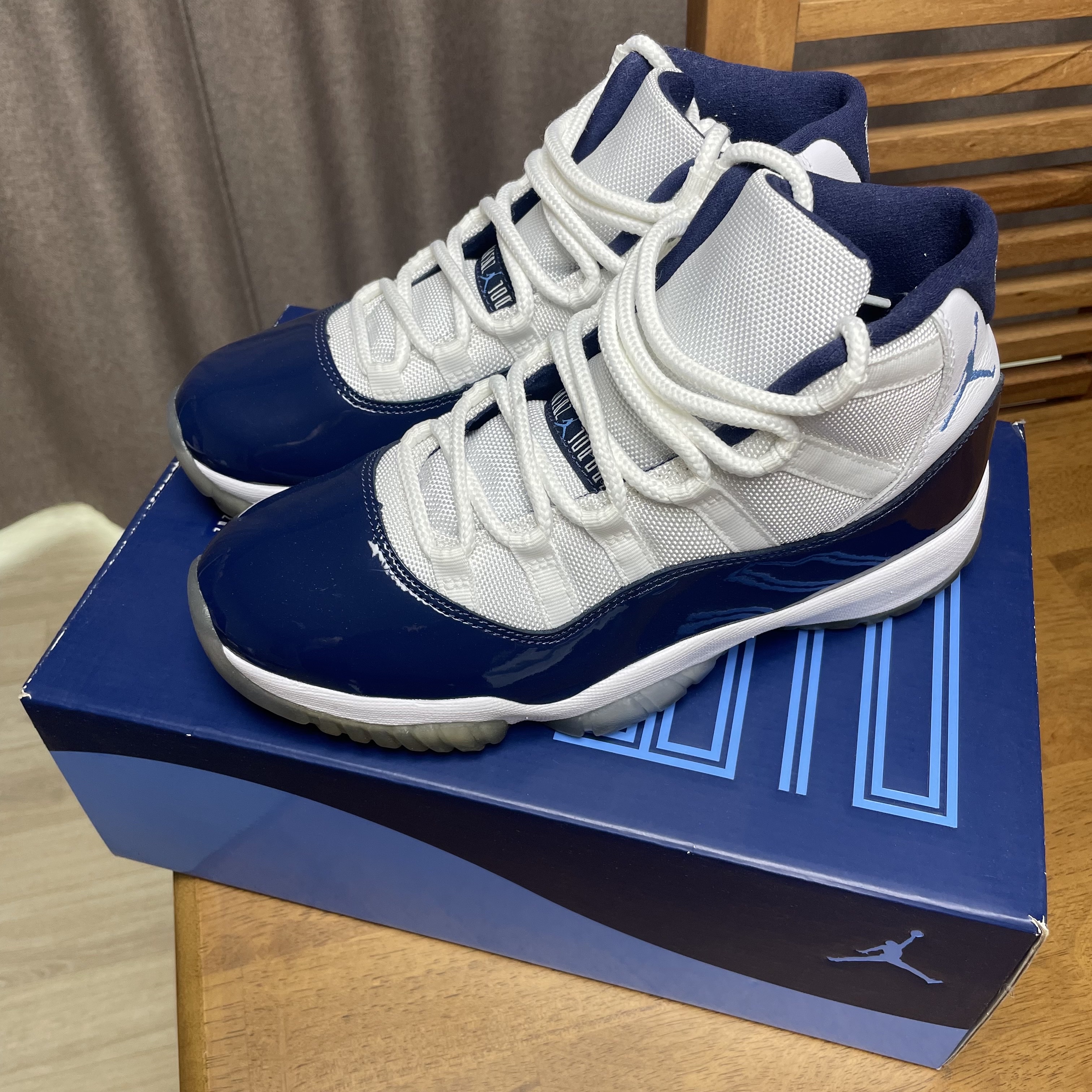 Jordan 11 Retro Win Like 82 UNC 착용 스타일 - 1